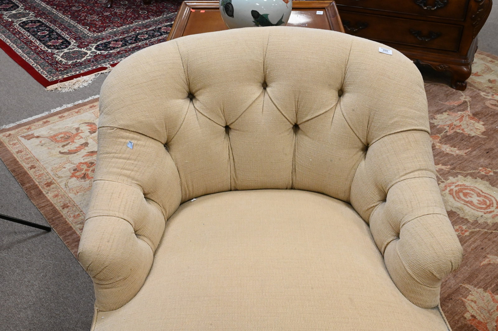 Custom Upholstered Chaise Lounge - 4