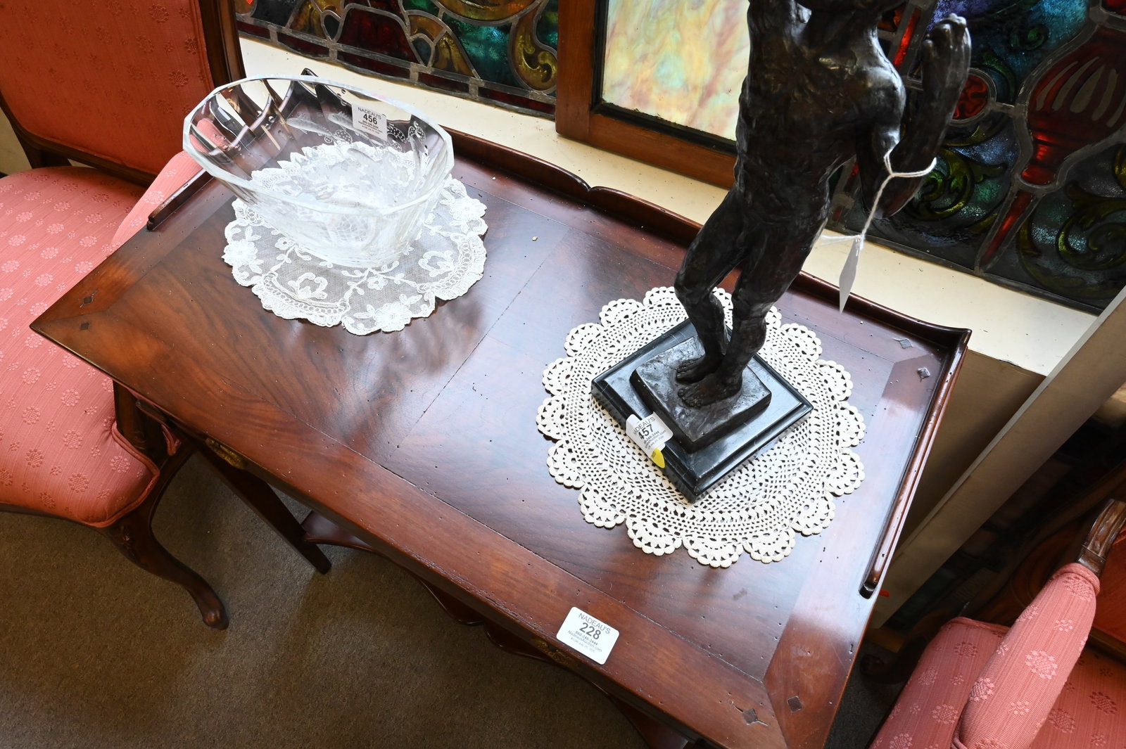 Assi D'asolo Custom Mahogany Table - 3
