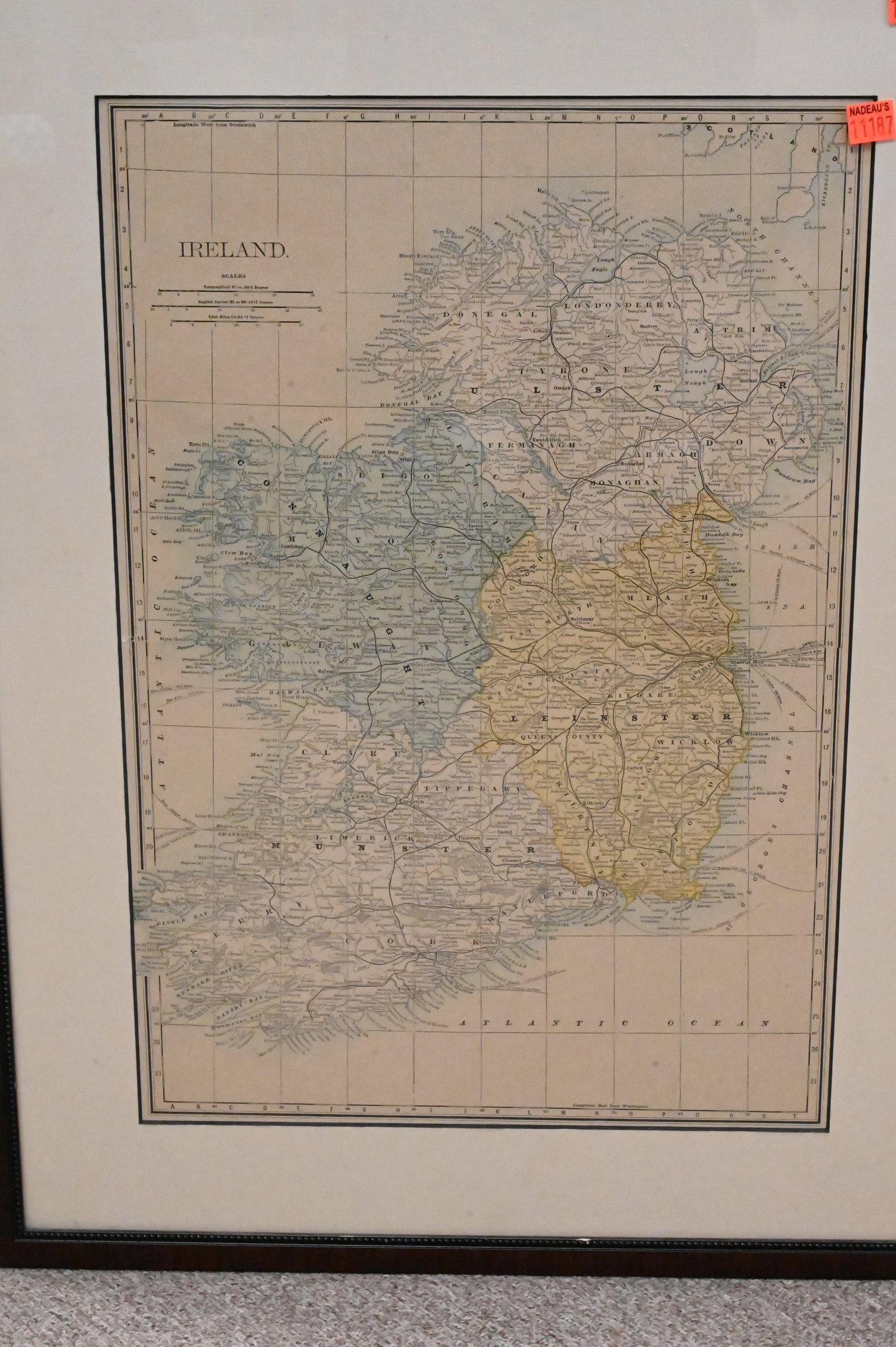 Two Framed Map Engravings - 2