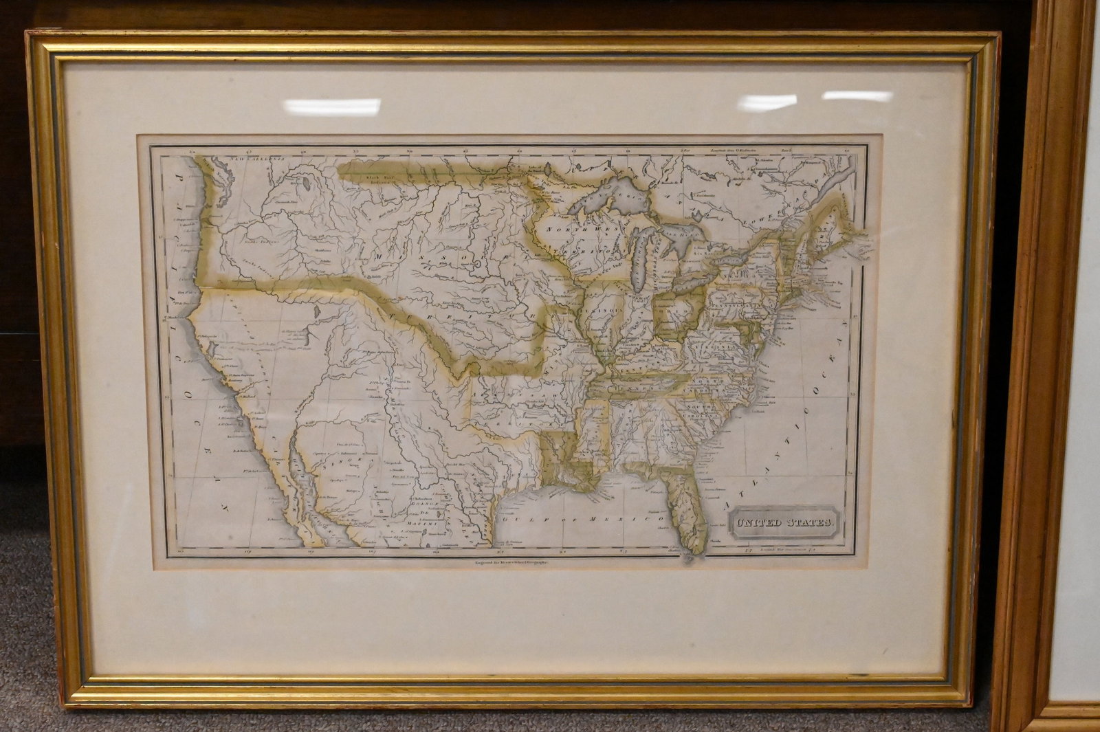 Three Early Framed Maps - 2
