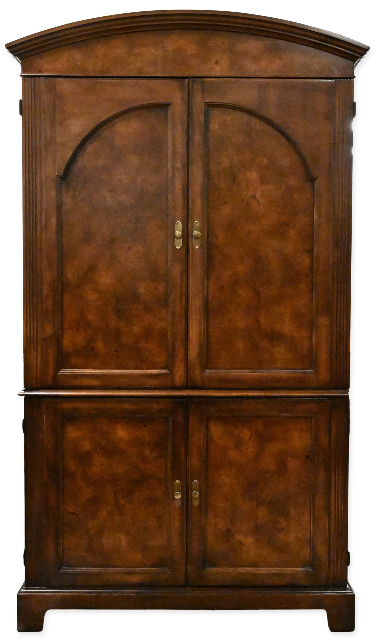 Four Door Cabinet Interior with Sections: Four Door Cabinet Interior with Sections height 79 1/4 inches, width 43 1/2 inches, depth 22 1/2 inches