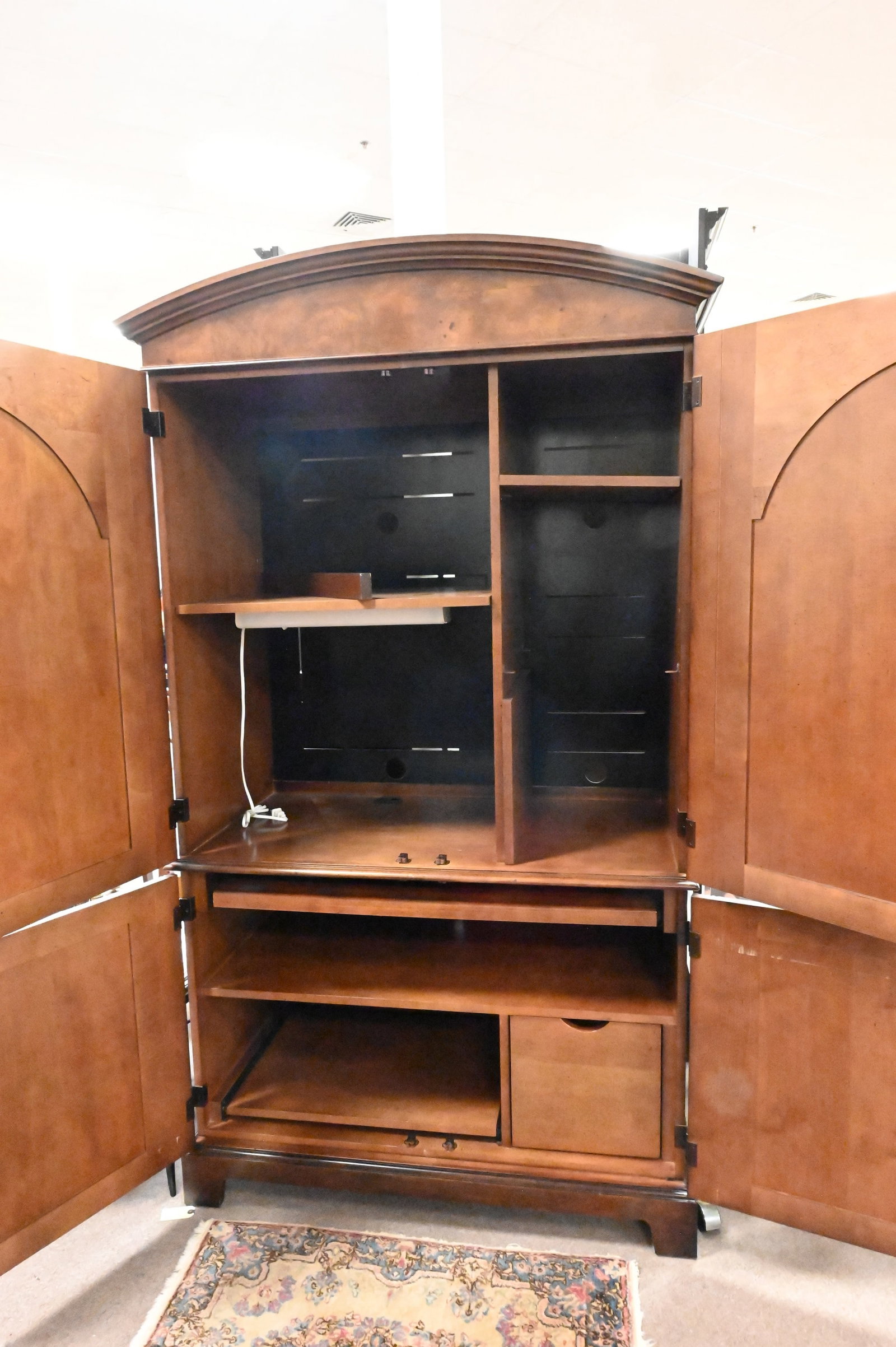 Four Door Cabinet Interior with Sections - 3