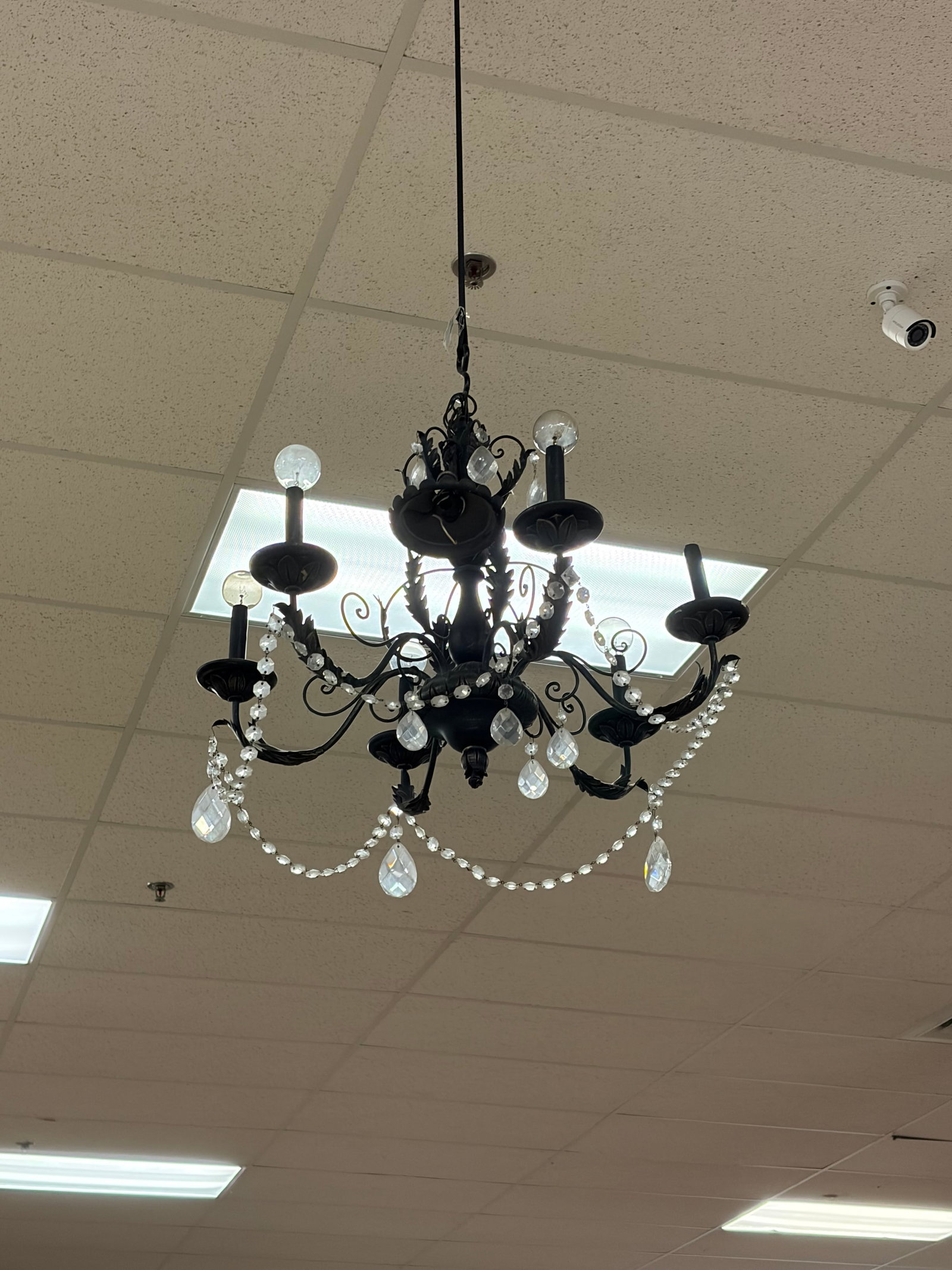 Two Chandeliers to include - 8