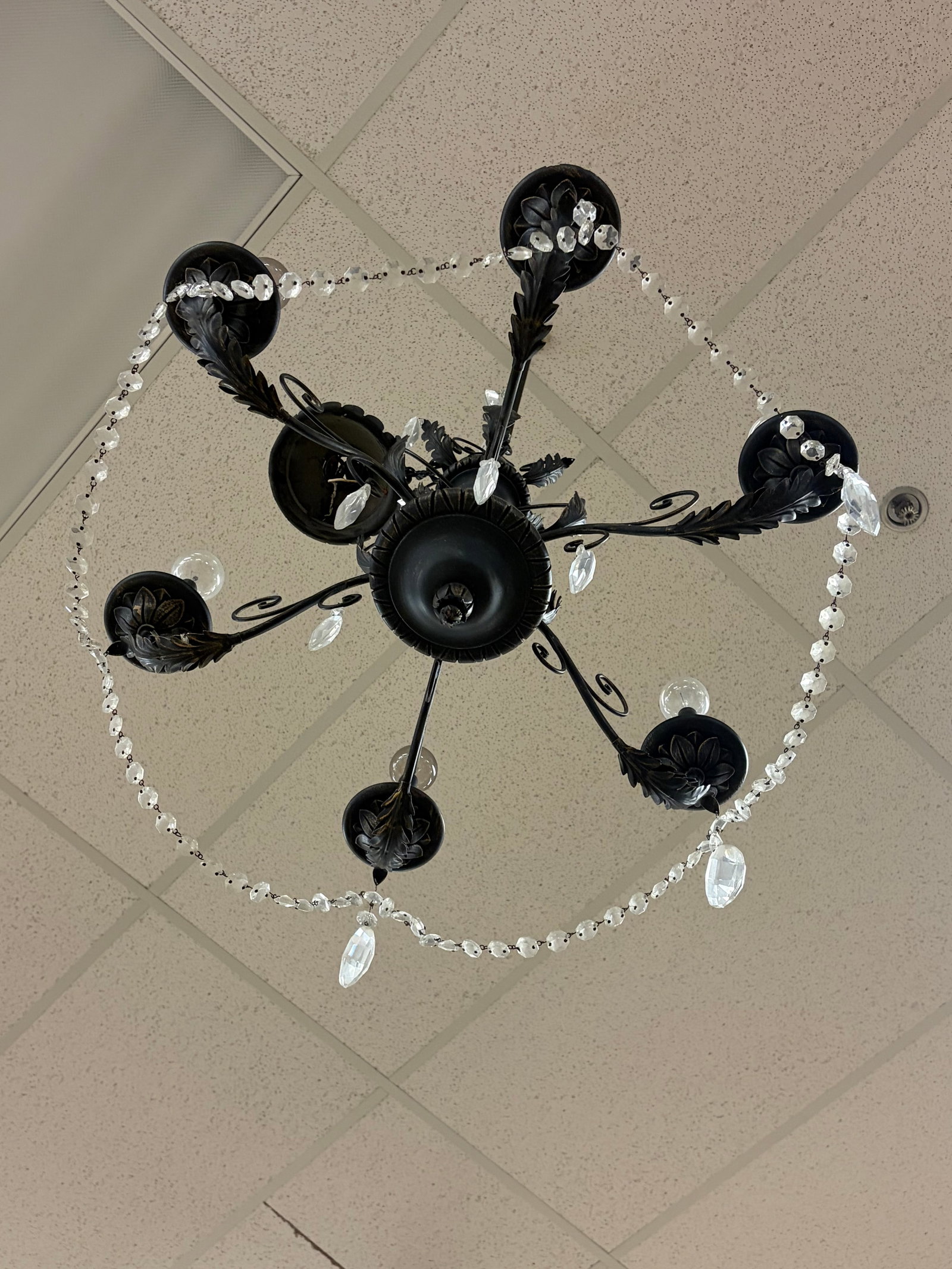 Two Chandeliers to include - 9