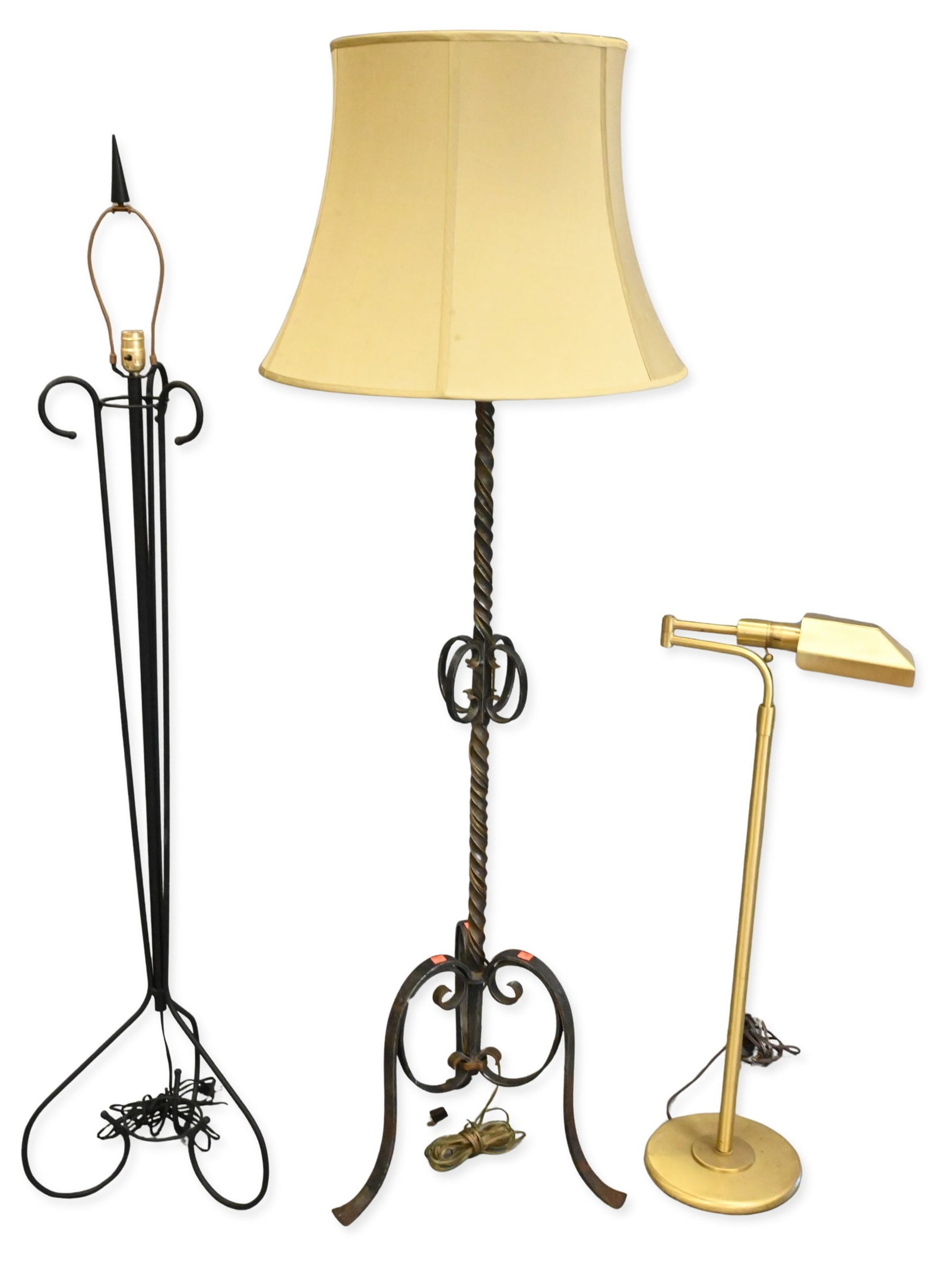 Group of Three Floor Lamps (1 of 5)