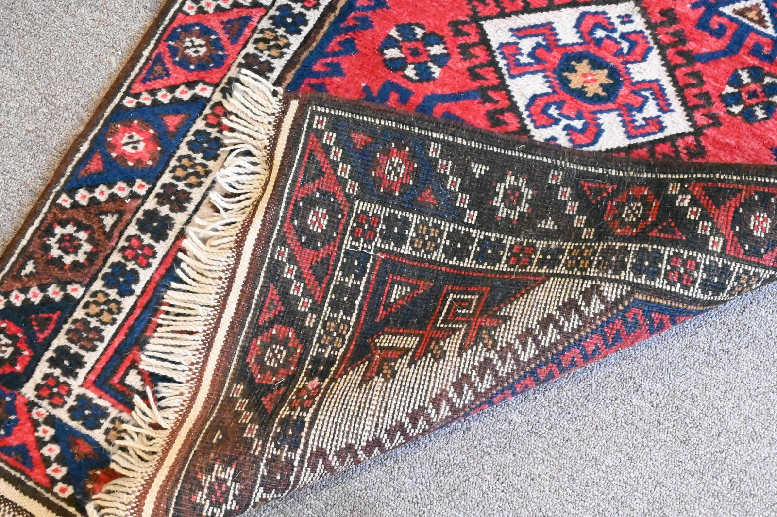 Two Oriental Throw Rugs - 2