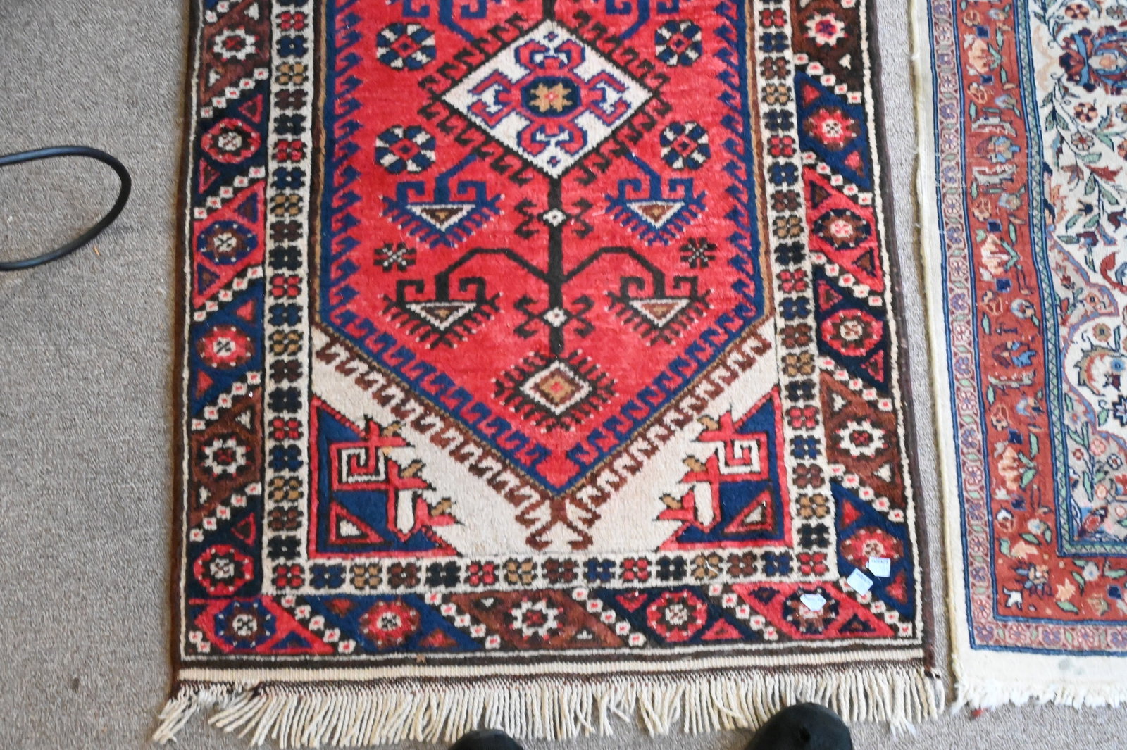Two Oriental Throw Rugs - 4