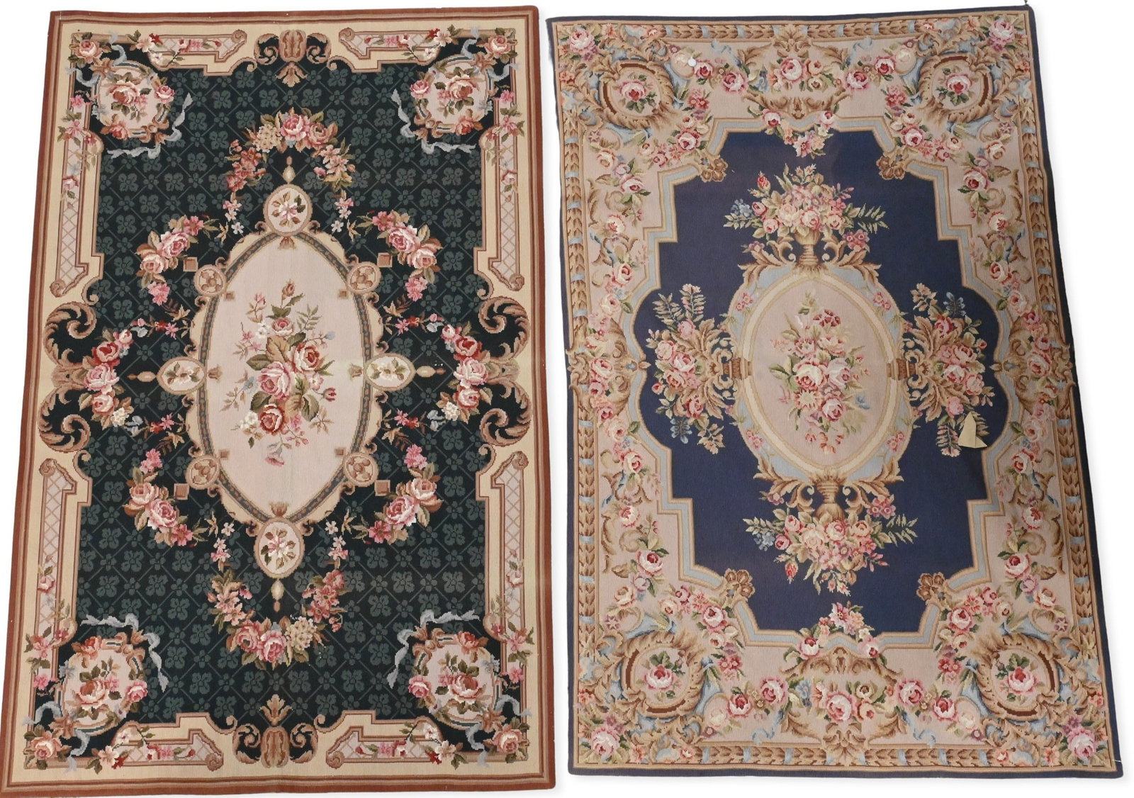 Three Aubusson Area Rugs (1 of 7)