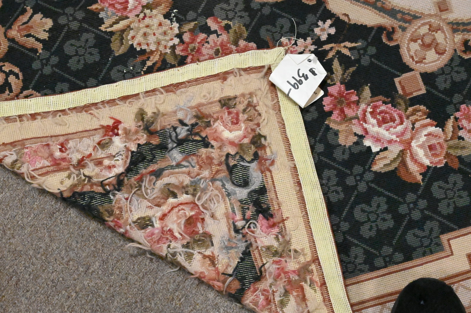 Three Aubusson Area Rugs - 3