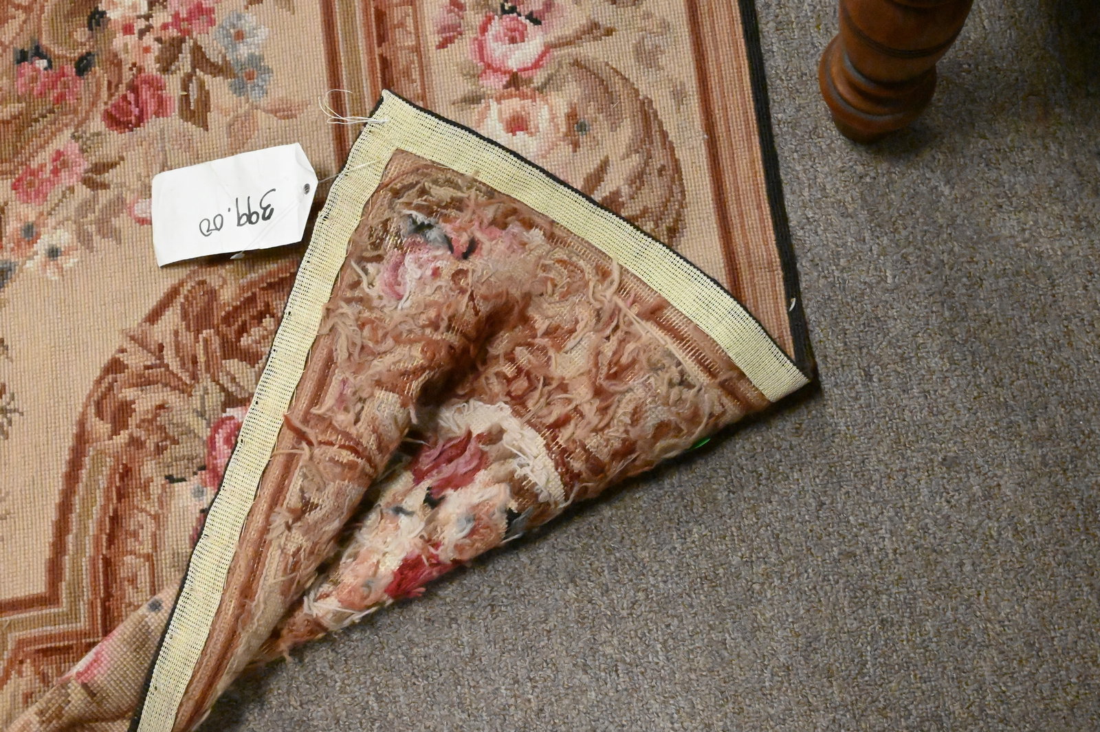 Three Aubusson Area Rugs - 5