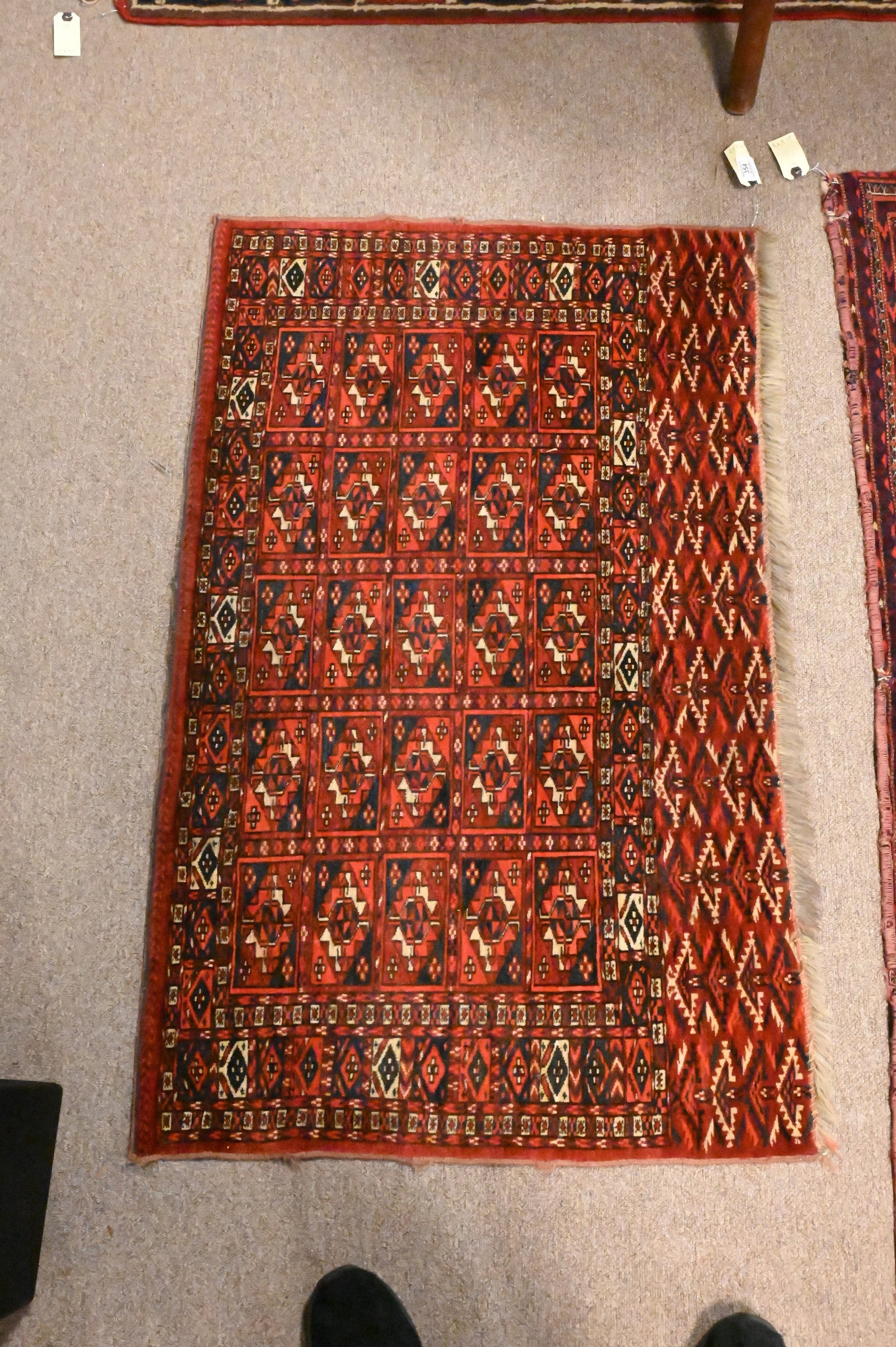 Two Oriental Throw Rugs - 2