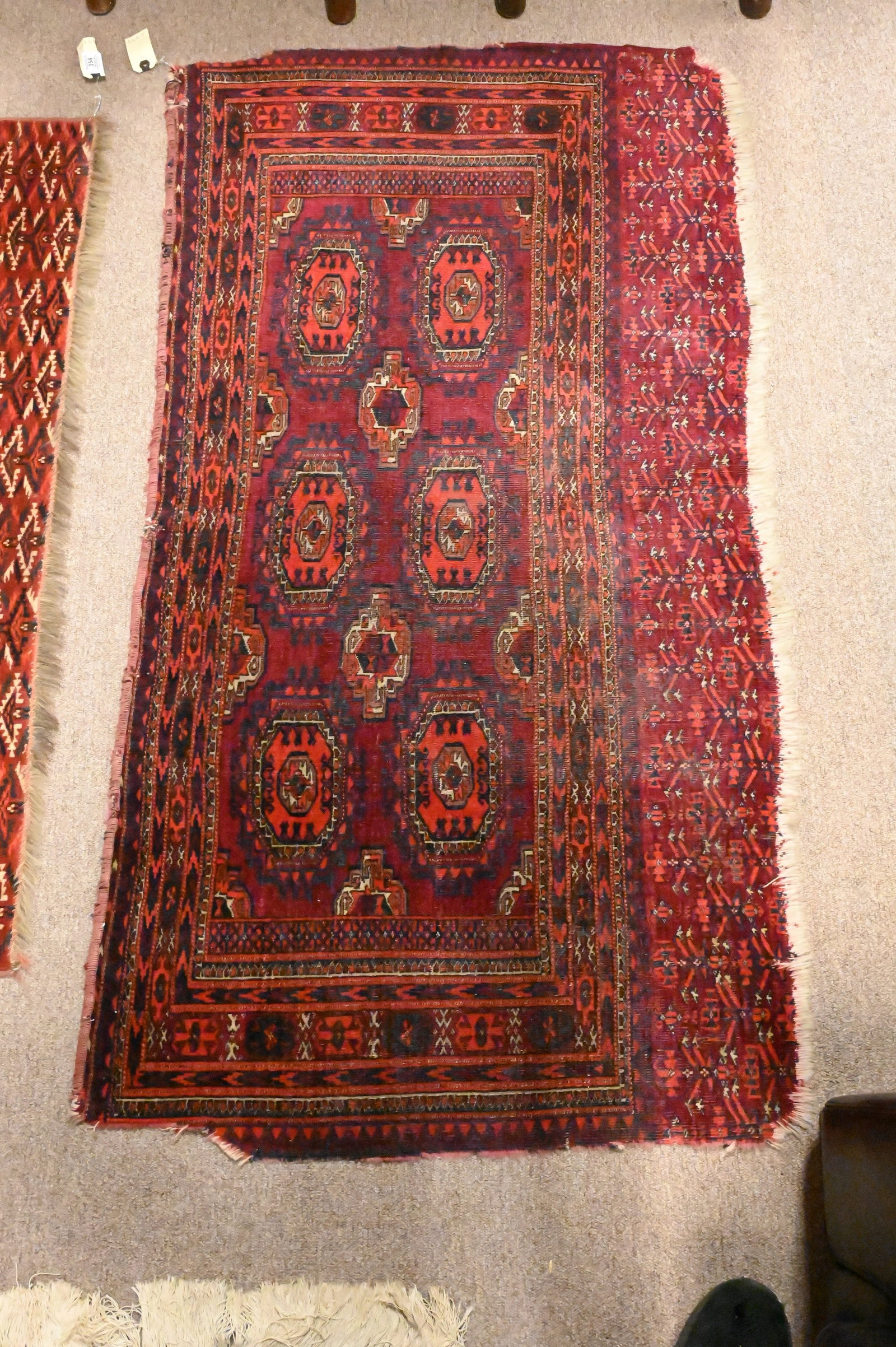 Two Oriental Throw Rugs - 4
