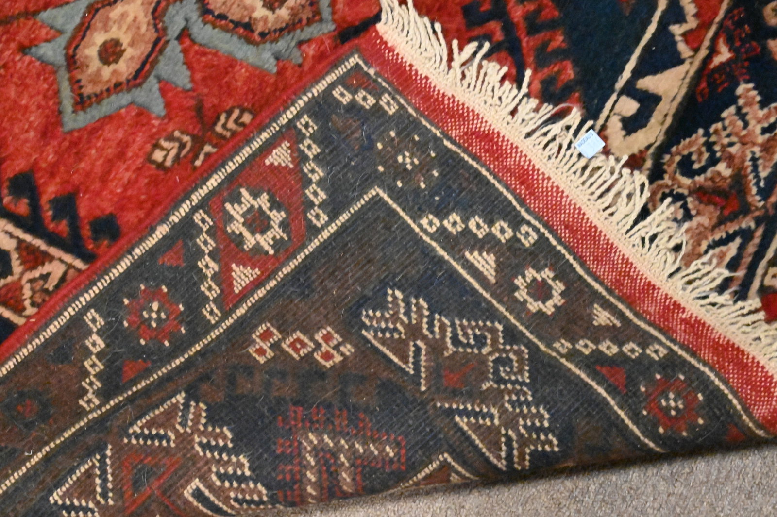 Two Oriental Throw Rugs - 6