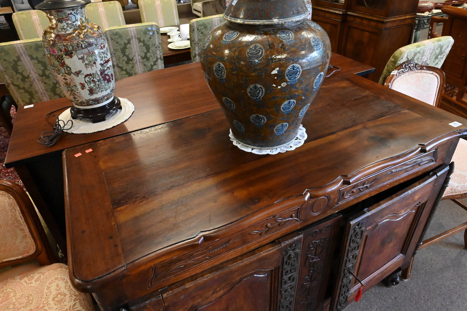Louis XV Walnut Sideboard - 3
