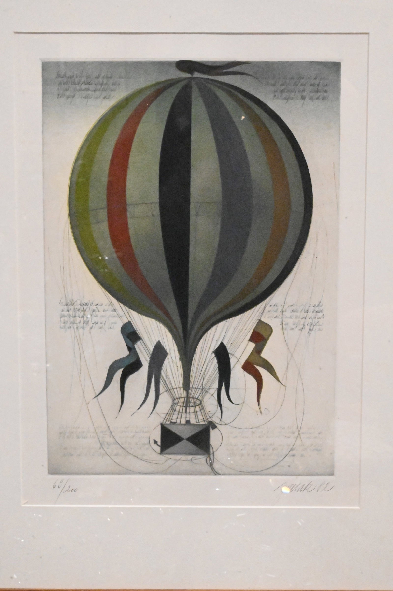 Five Framed Decorative Etchings - 5
