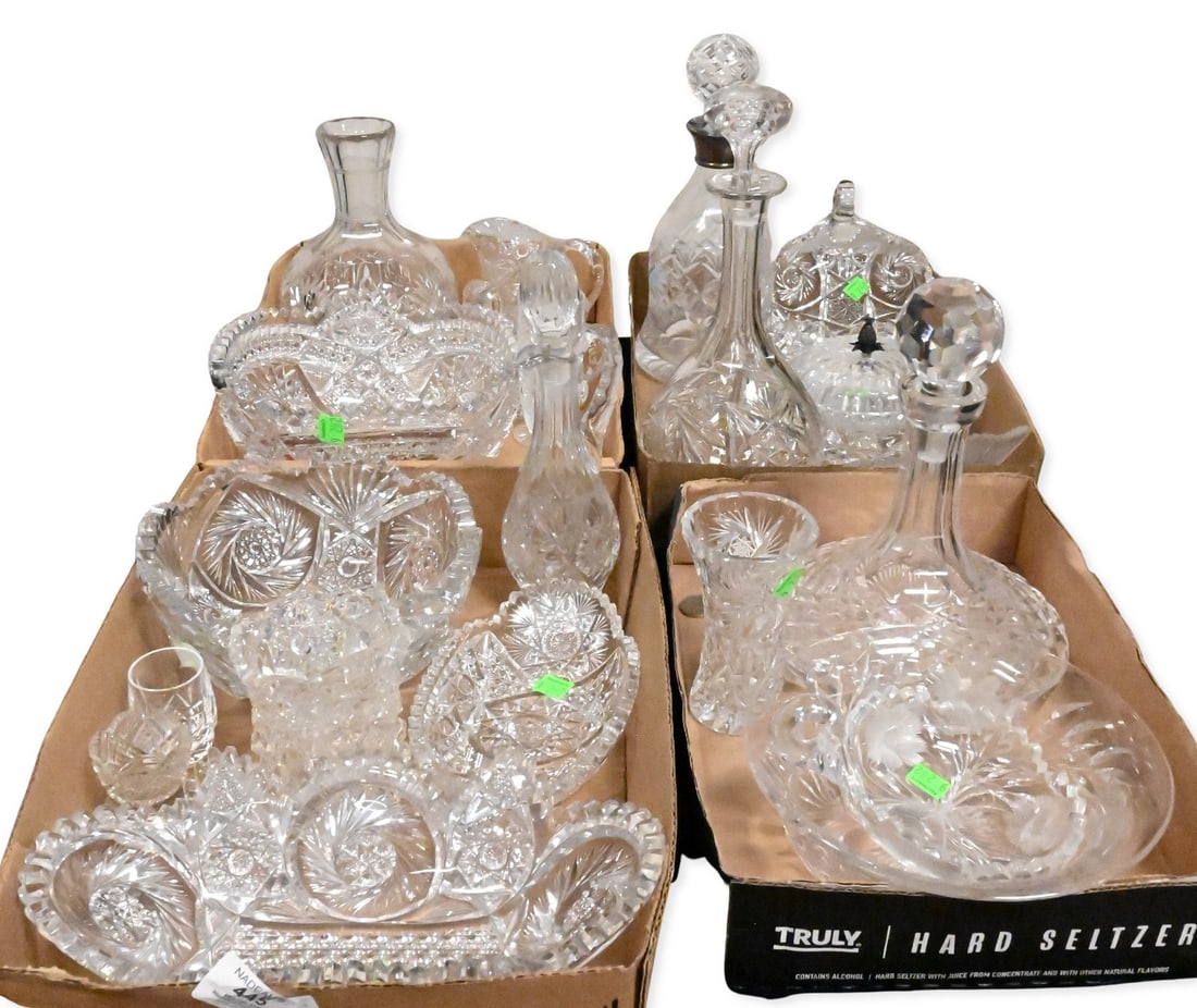 Collection of American Brilliant Cut Glass Articles (1 of 7)