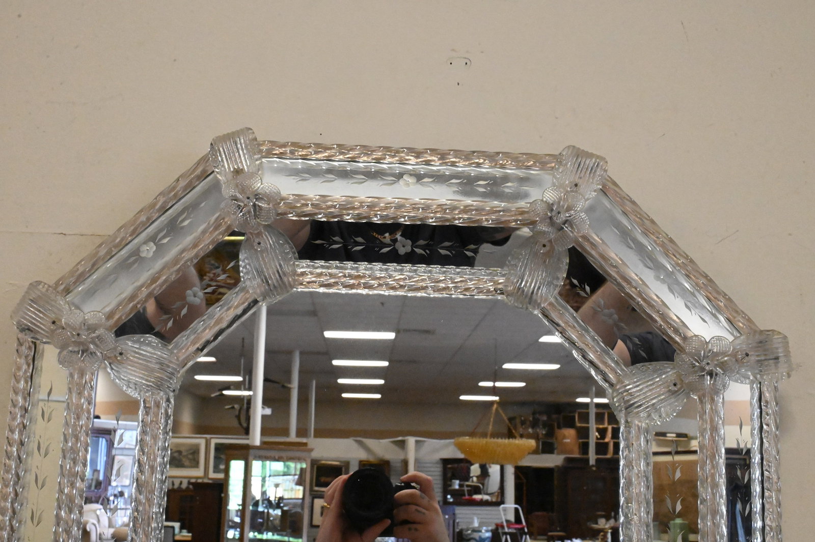 Venetian Octagonal Mirror - 3