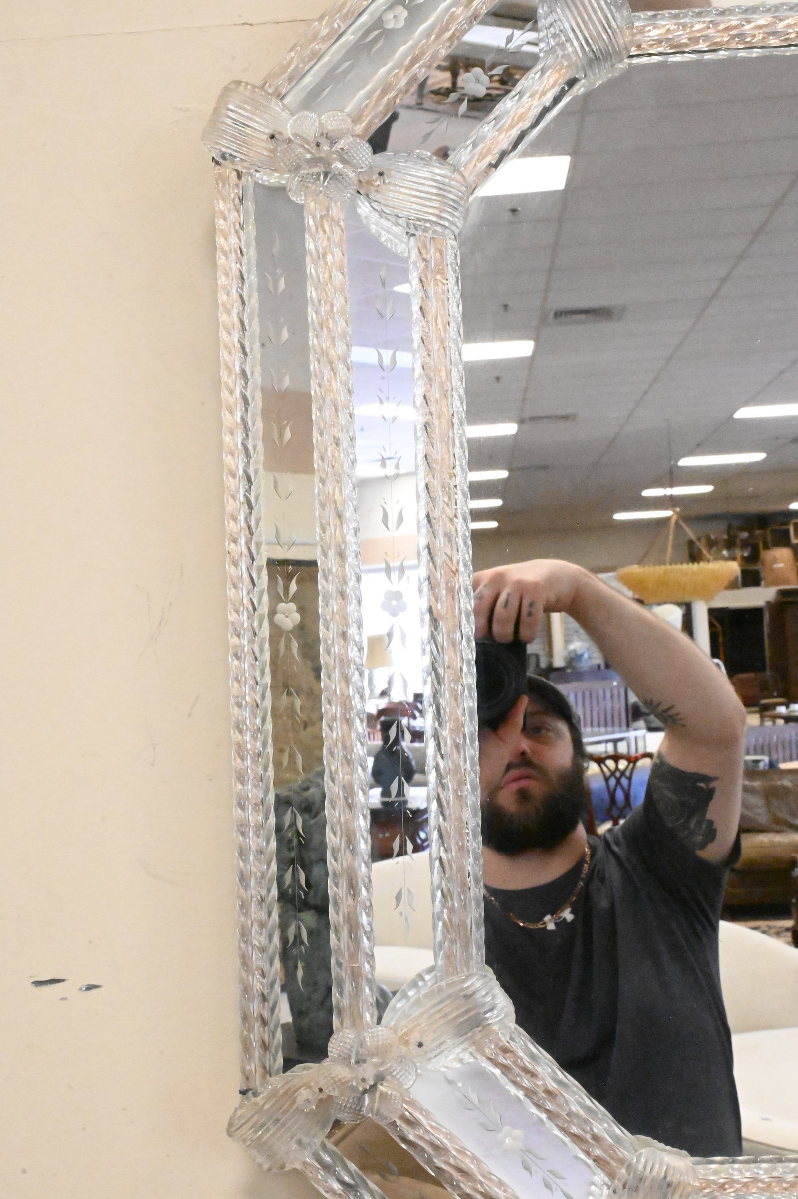 Venetian Octagonal Mirror - 4