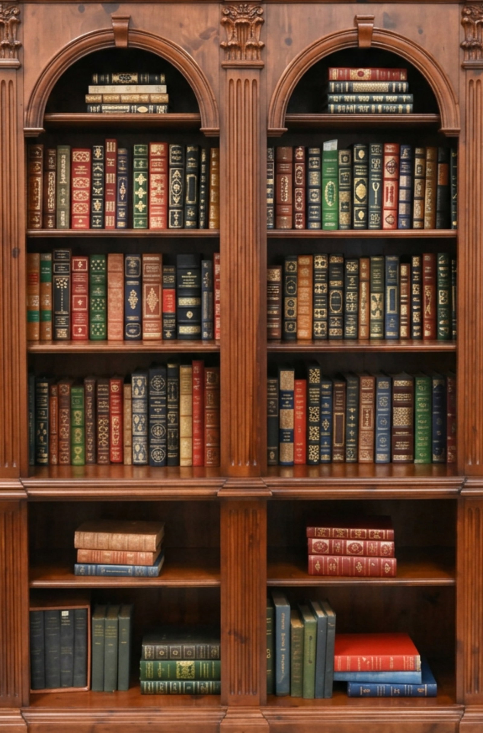 Franklin Library "The 100 Greatest Books of All Time" Collection: Franklin Library "The 100 Greatest Books of All Time" Collection Large collection of leather-bound volumes from The 100 Greatest Books of All Time, published by Franklin Library, Franklin Mint, 1976, 