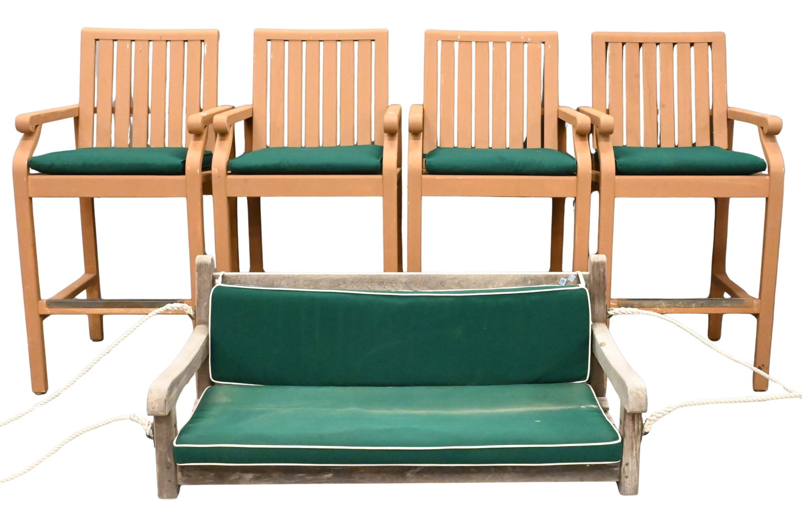 Five Piece Teak Outdoor Group (1 of 8)
