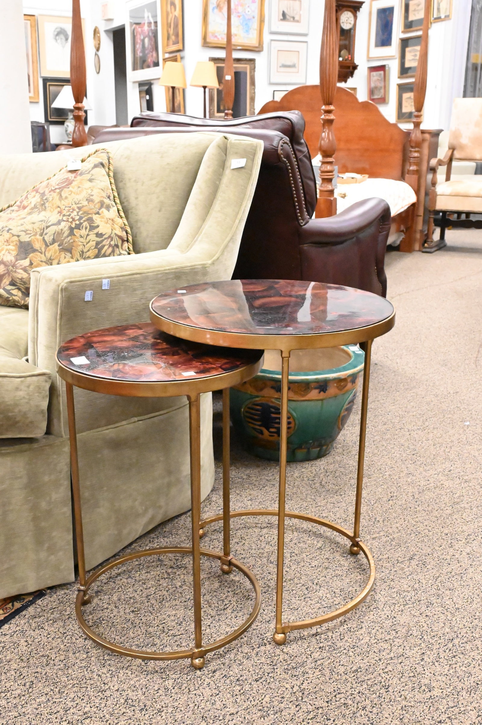 Pair of Nesting Tables - 2