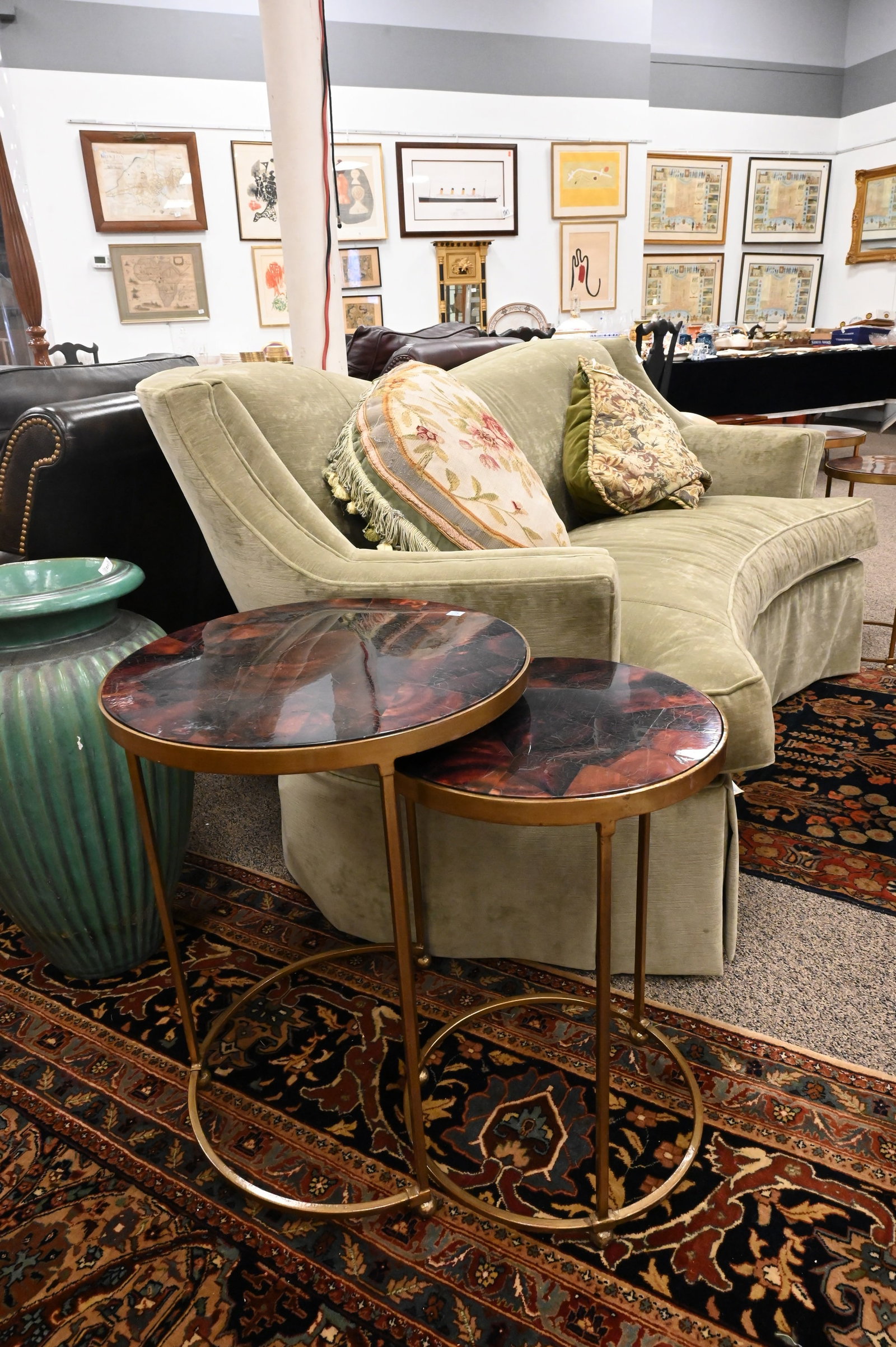 Pair of Nesting Tables - 4
