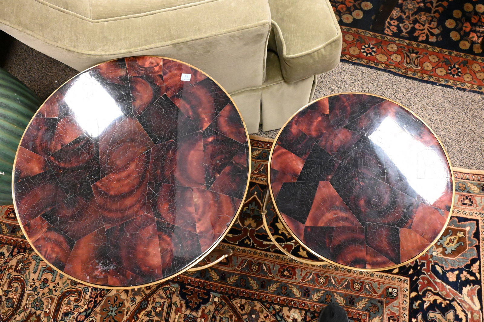 Pair of Nesting Tables - 5