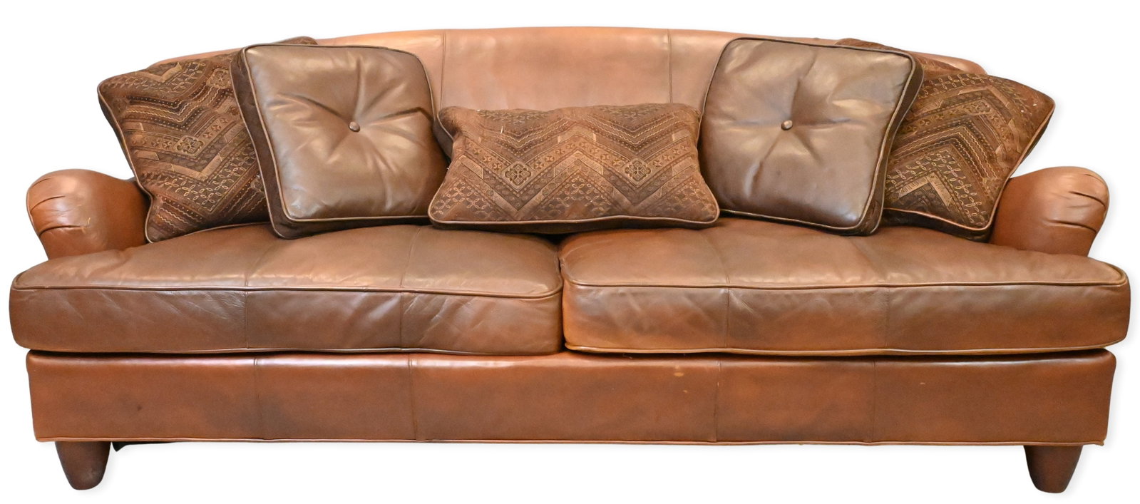 Century Furniture Leather Sofa (1 of 2)