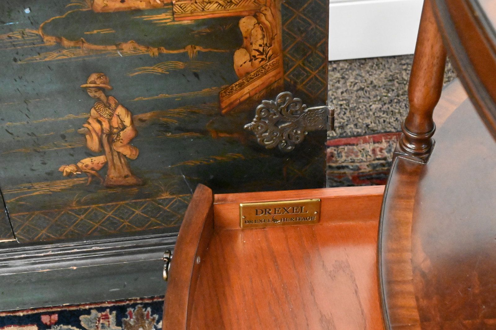 Three Drexel Heritage Side Tables - 7