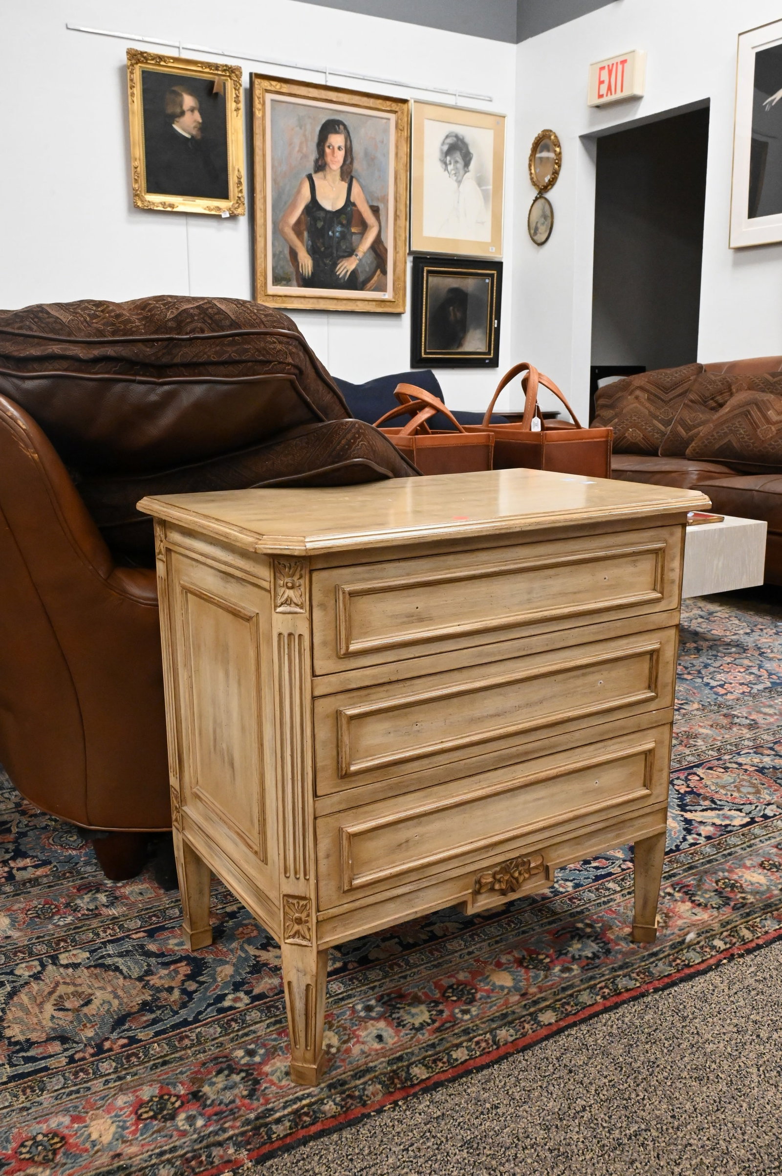 Two French Style End Tables - 2