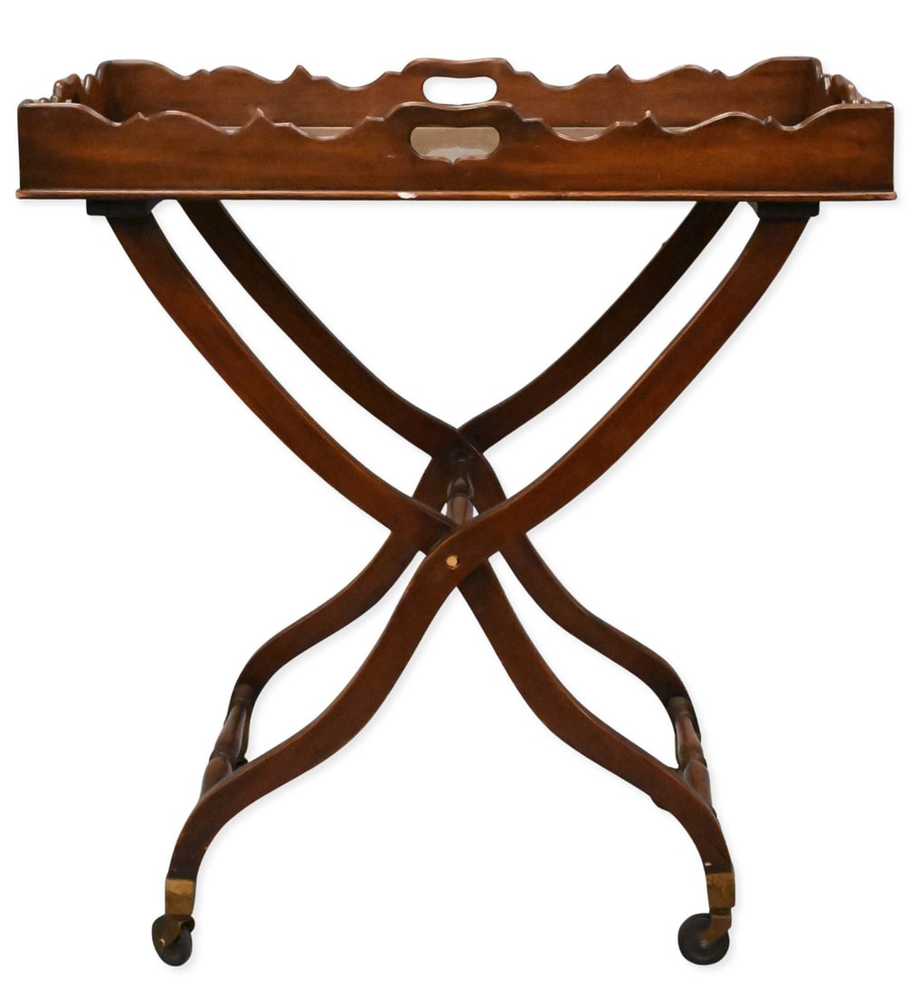 George IV Mahogany Tray (1 of 3)
