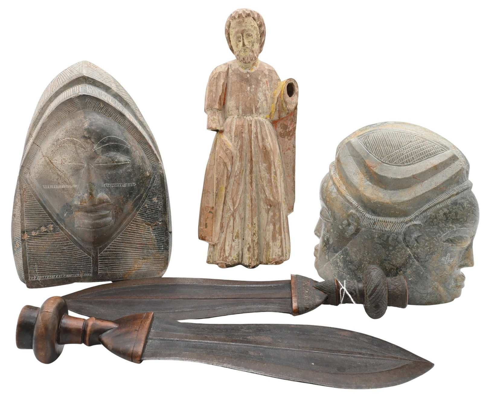 Four Piece African Ethnographic Group (1 of 4)
