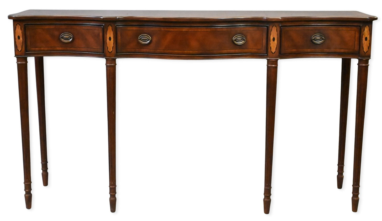 Drexel Heritage Regency Style Mahogany Inlaid Sideboard (1 of 7)