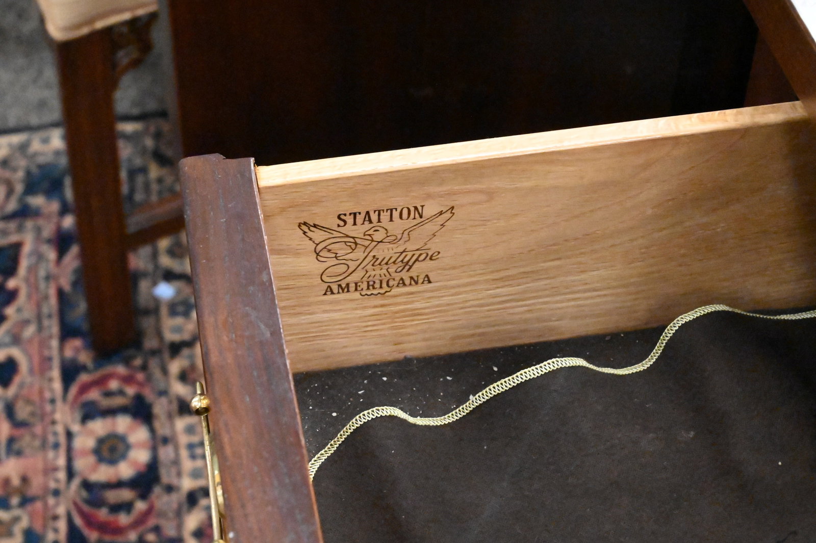 Statton Federal Style Cherry Server - 6