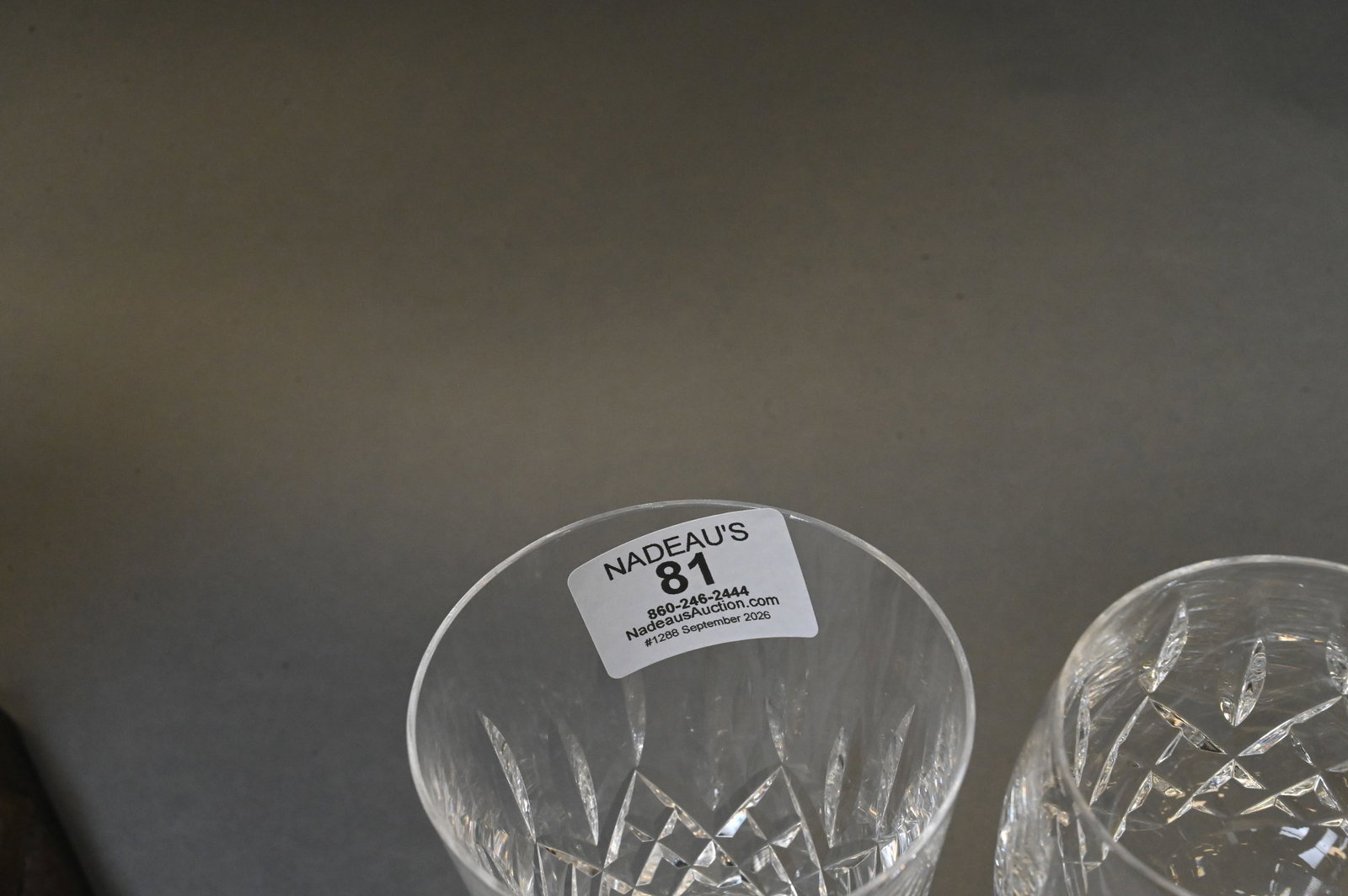 44 Piece Set of Waterford Crystal "Lismore" Stemware (1 of 1)