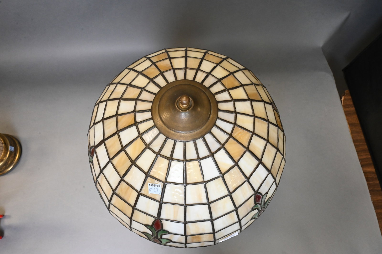 Leaded Glass Table Lamp - 2