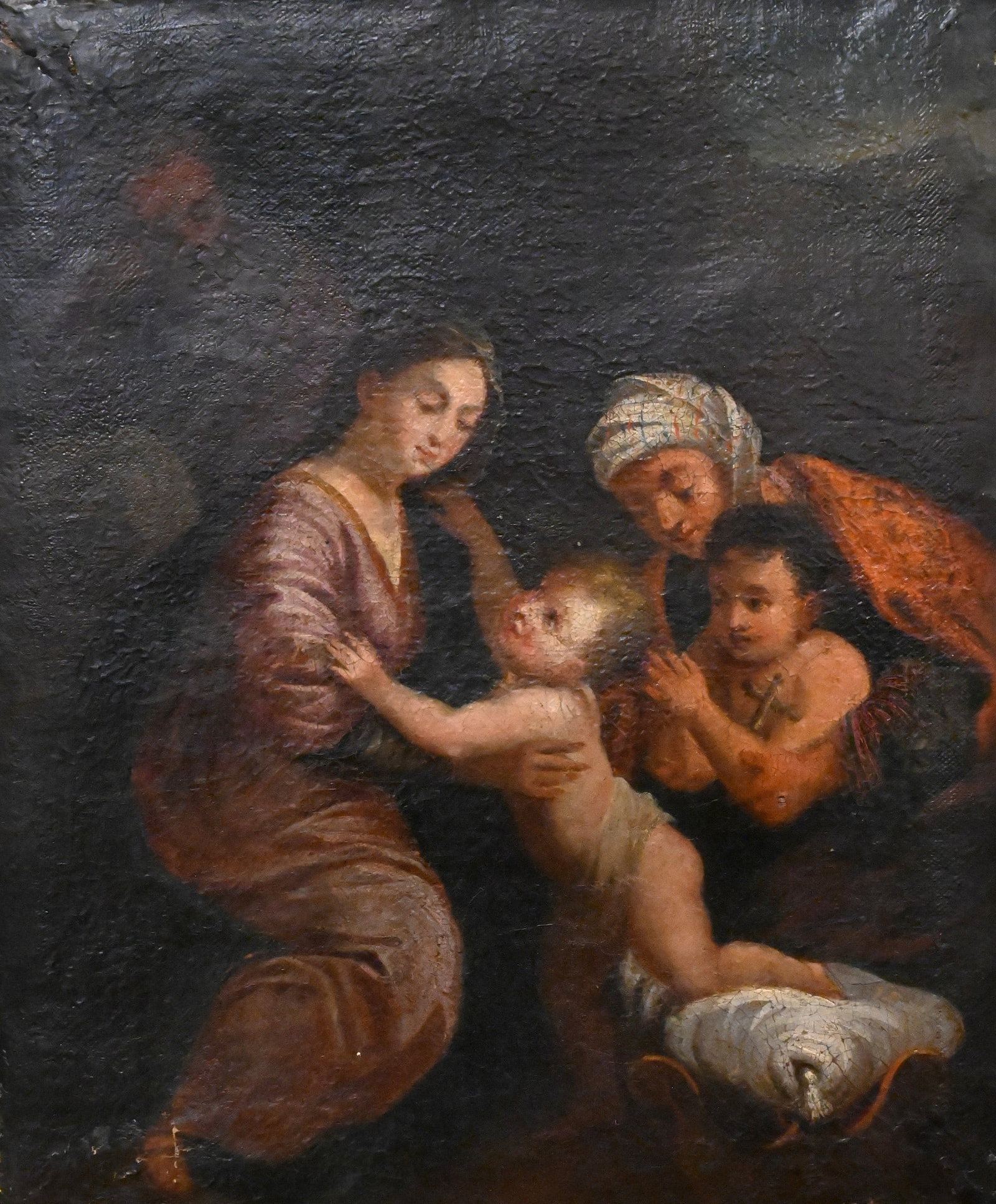 Old Master Style After Antonio Allegri da Correggio (Italian 1489-1534) (1 of 7)