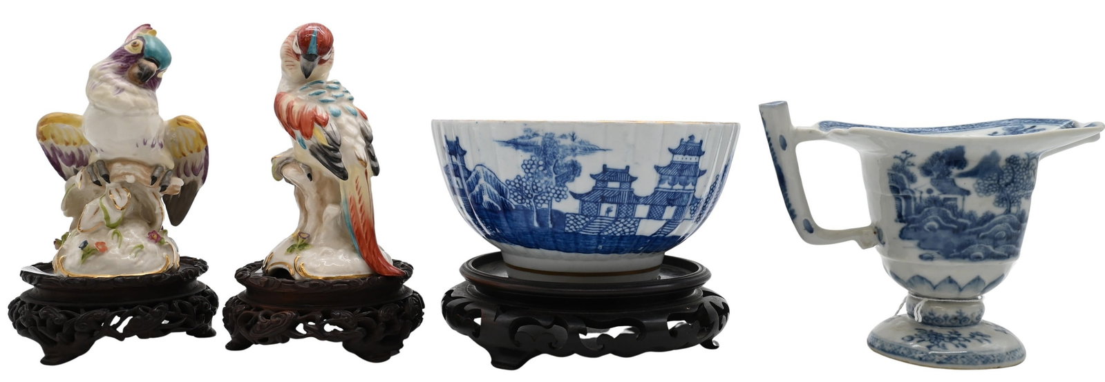 Four-Piece Porcelain Group (1 of 7)