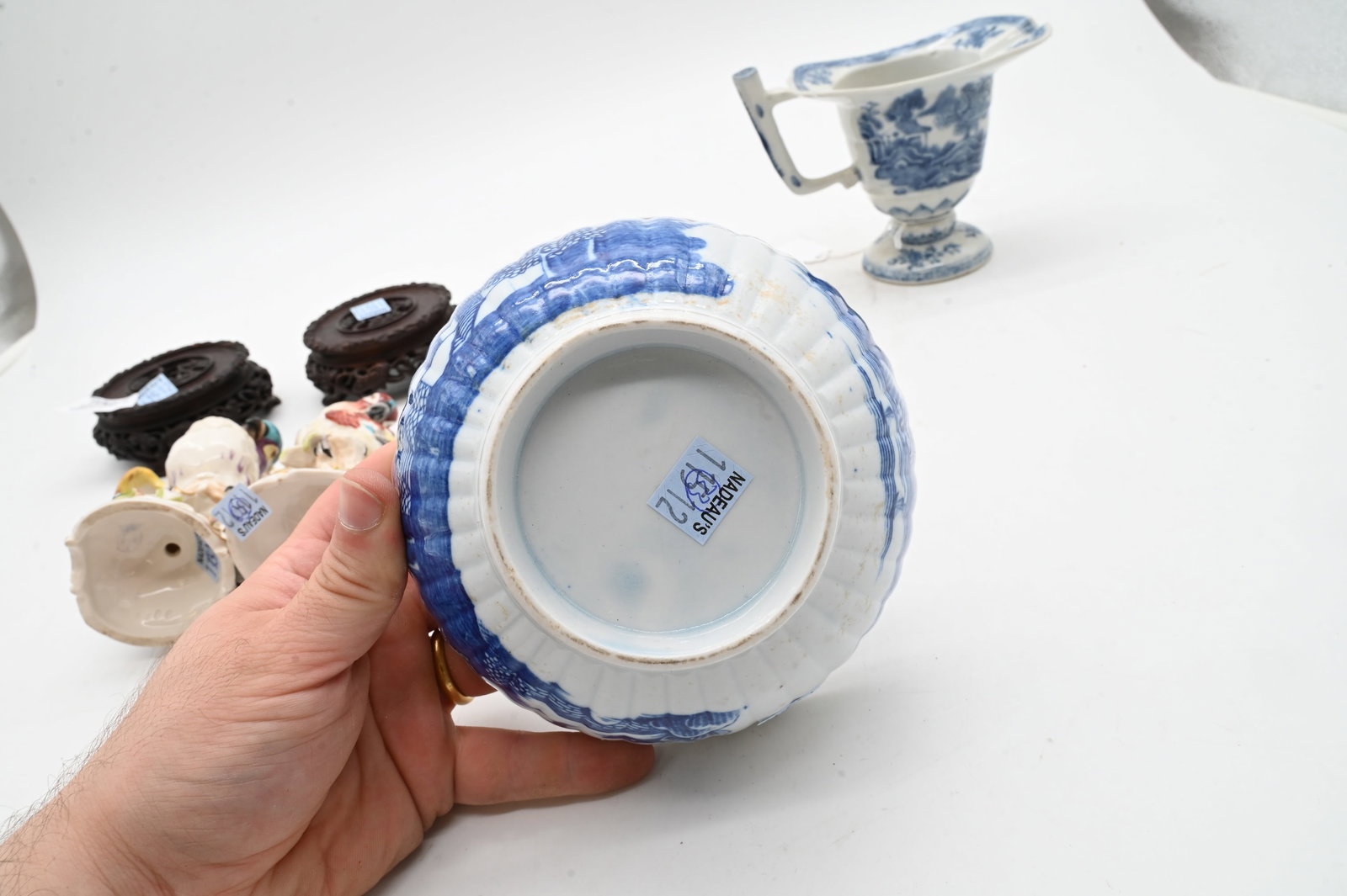 Four-Piece Porcelain Group - 5