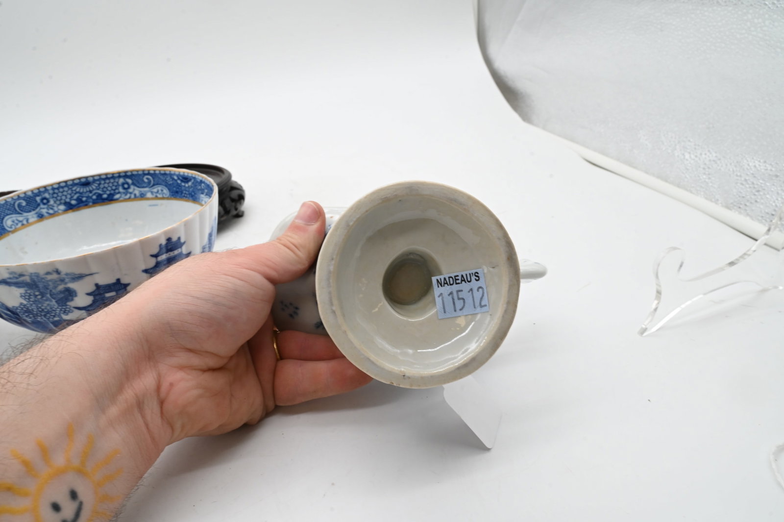 Four-Piece Porcelain Group - 7