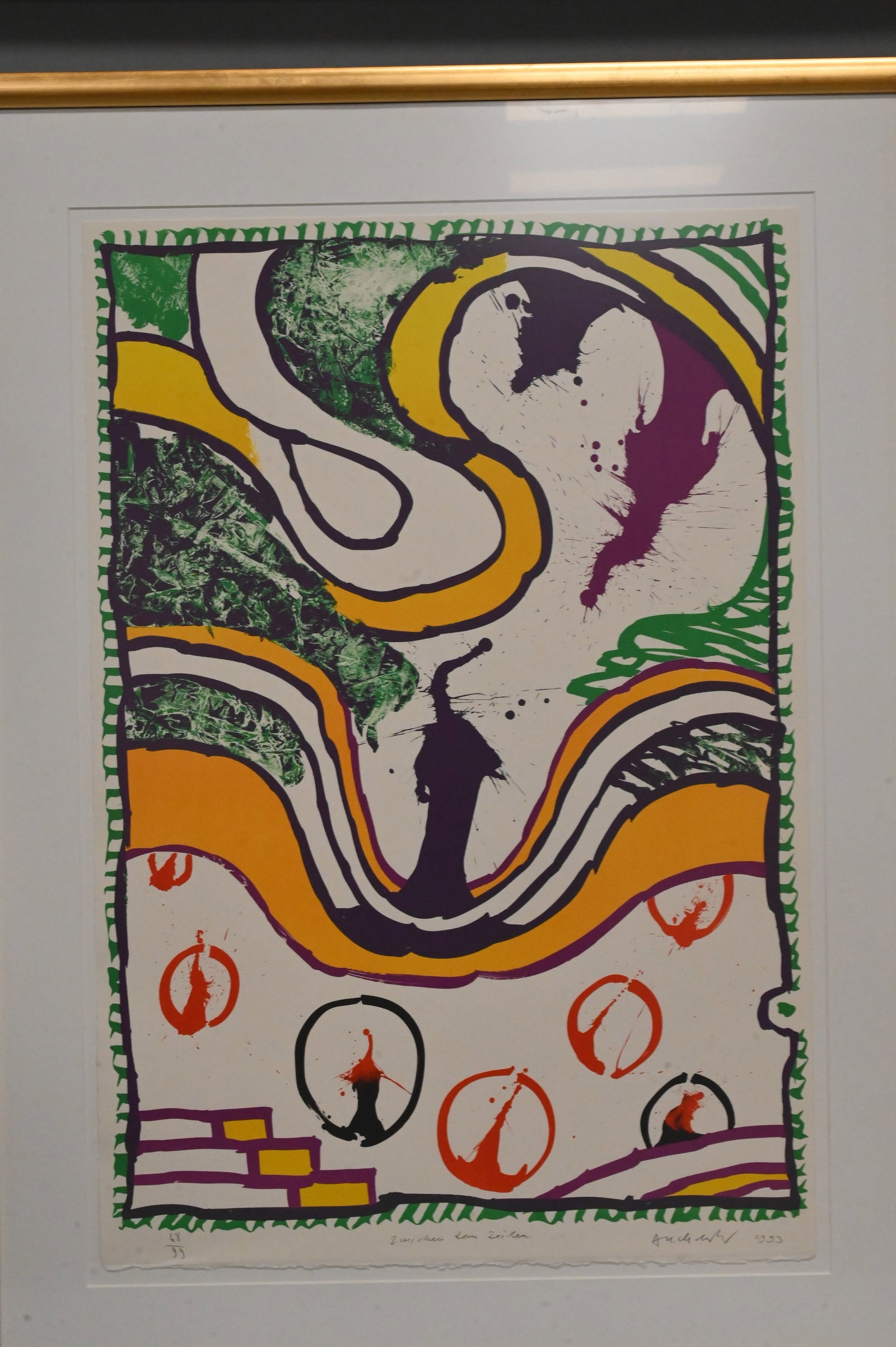 Two: Pierre Alechinsky (Belgian, B.1927) - 2