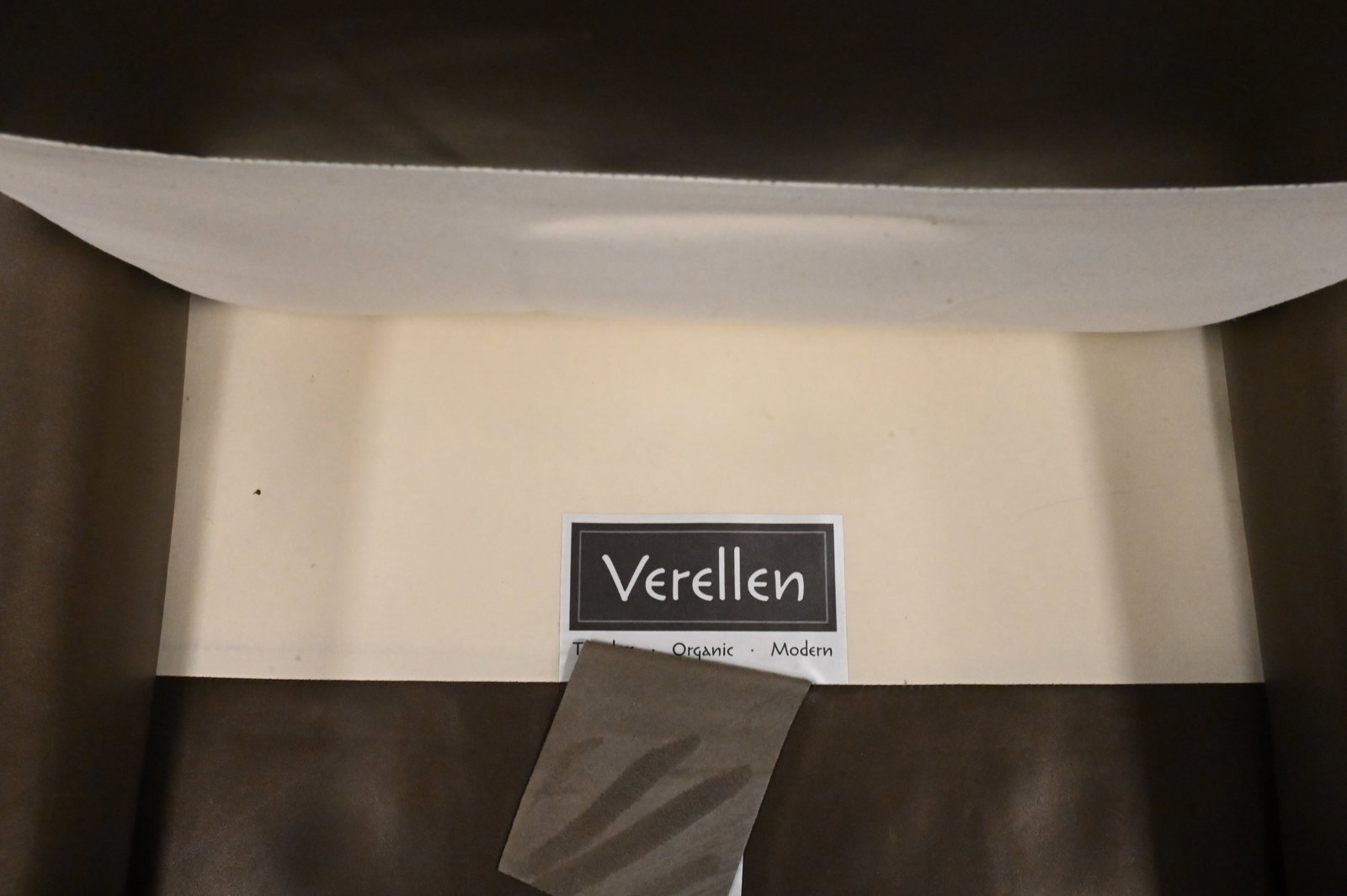 Pair of Verellen Leather Upholstered High Back Wing Chairs - 4