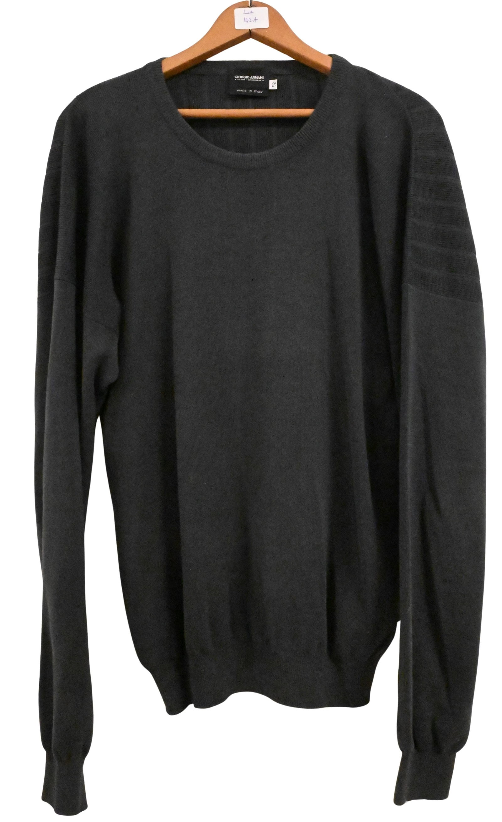 Gray Georgio Armani Long Sleeve Sweater (1 of 3)