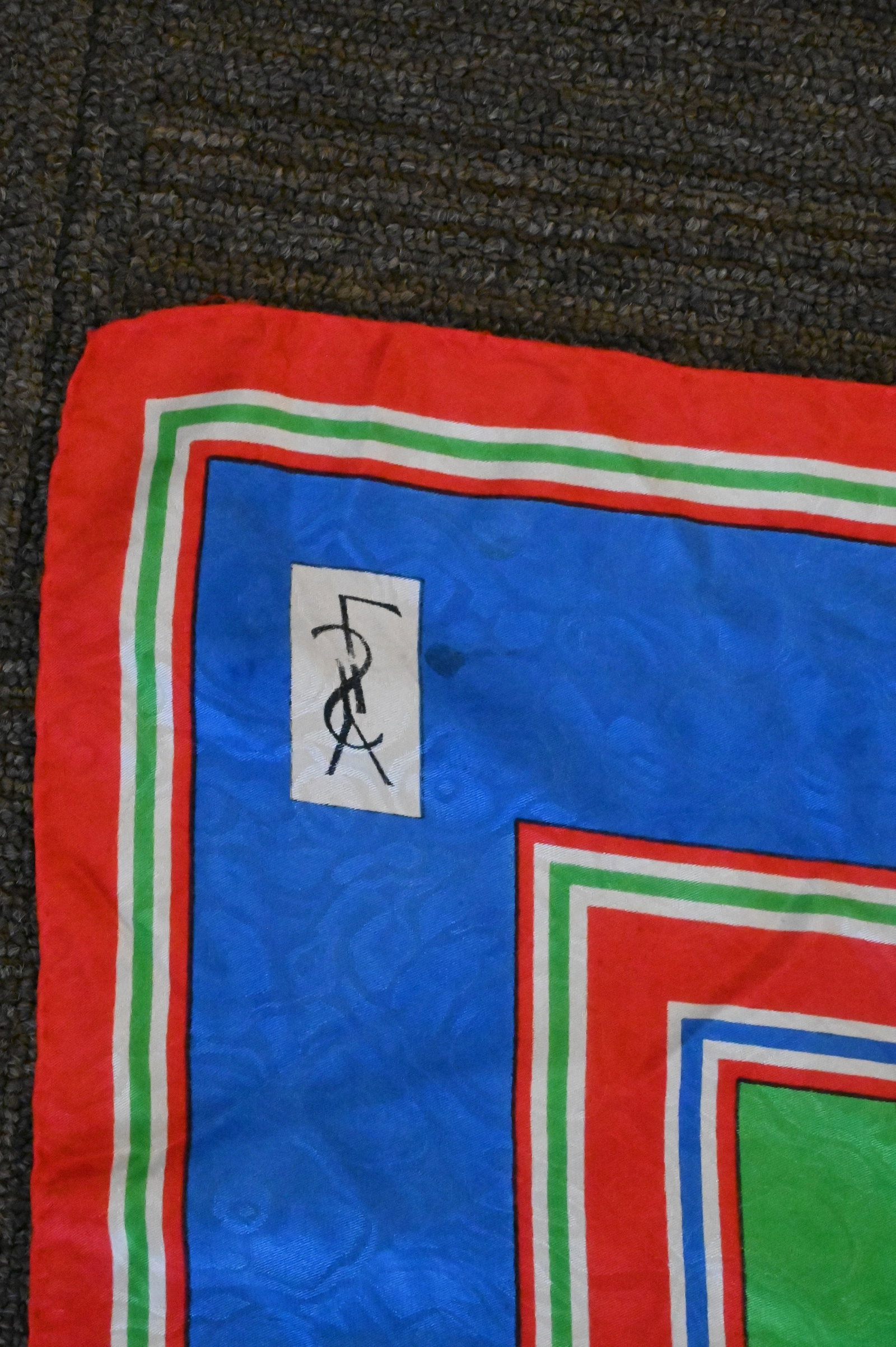 Two Designer Silk Scarves - 5