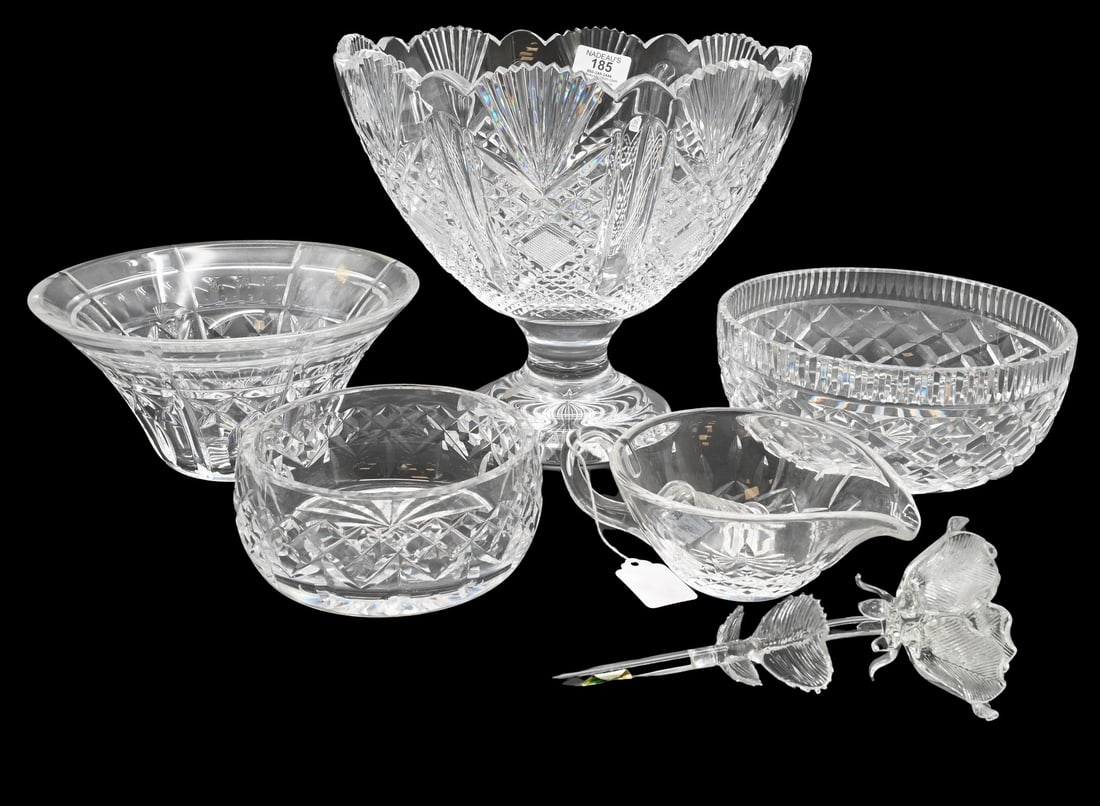 Seven Piece Waterford Crystal Group (1 of 10)