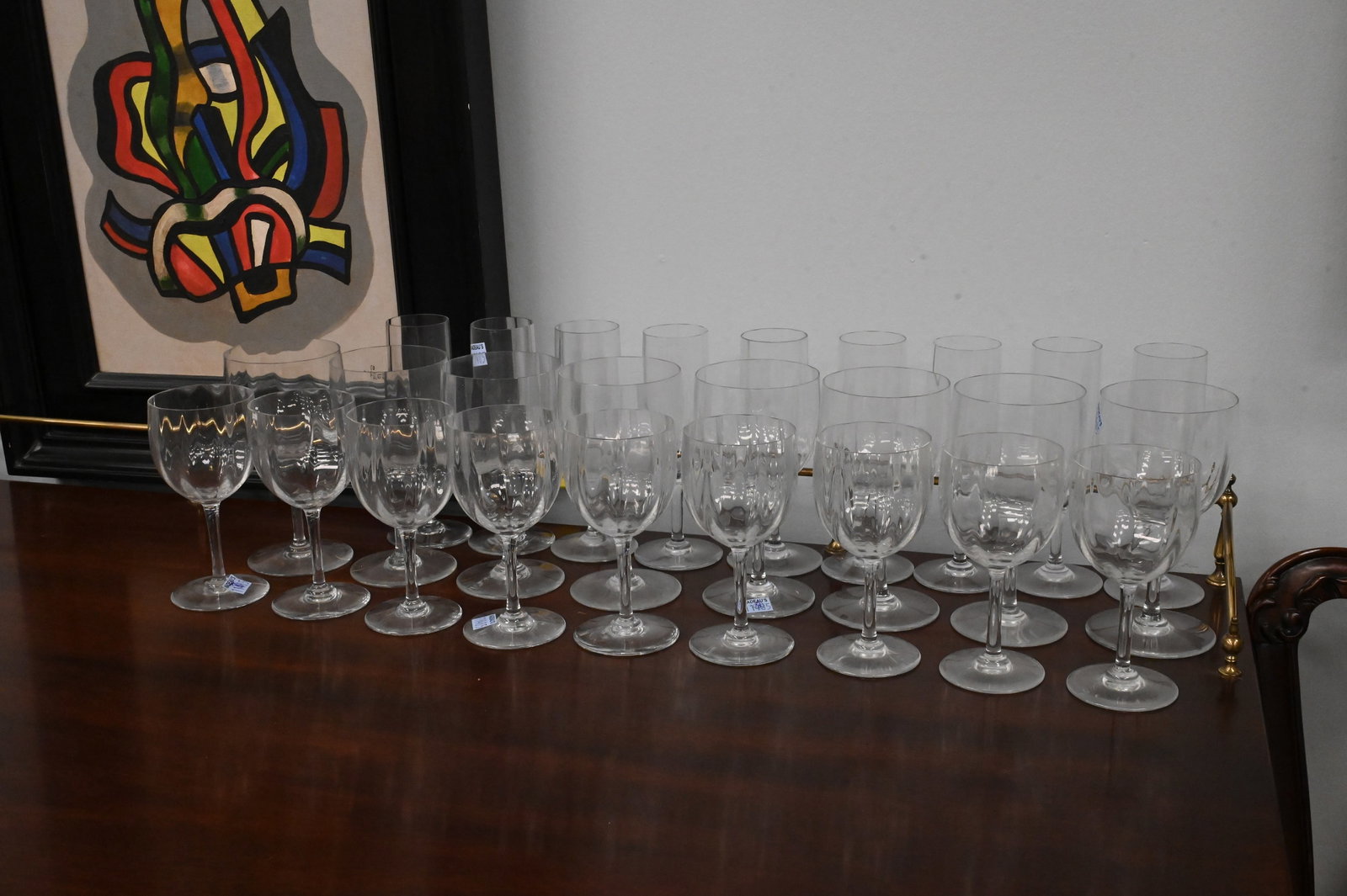 44 Piece Baccarat Crystal "Montaigne" Stemware Set - 3