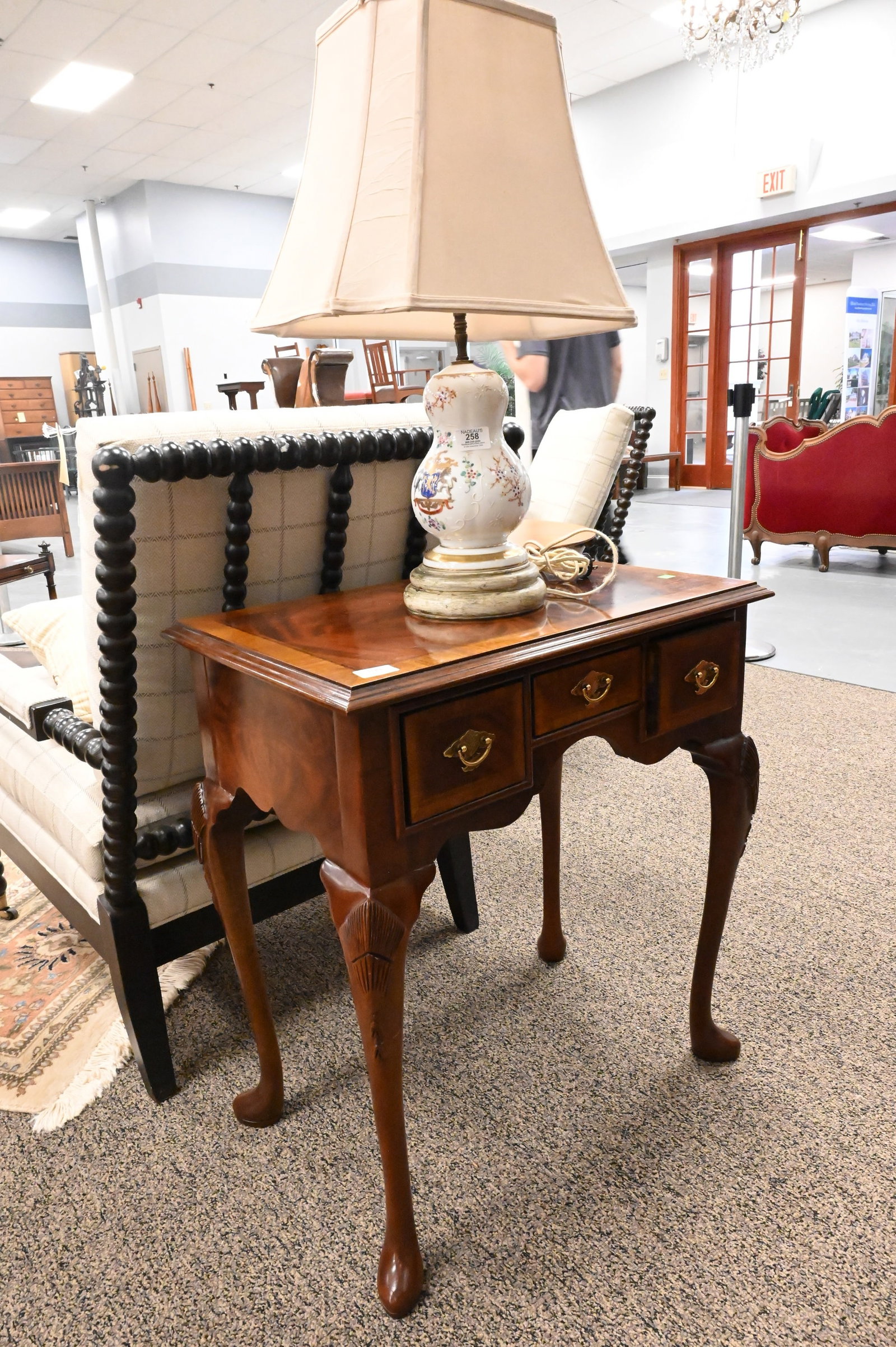 Historical James River Mahogany Dressing Table - 2