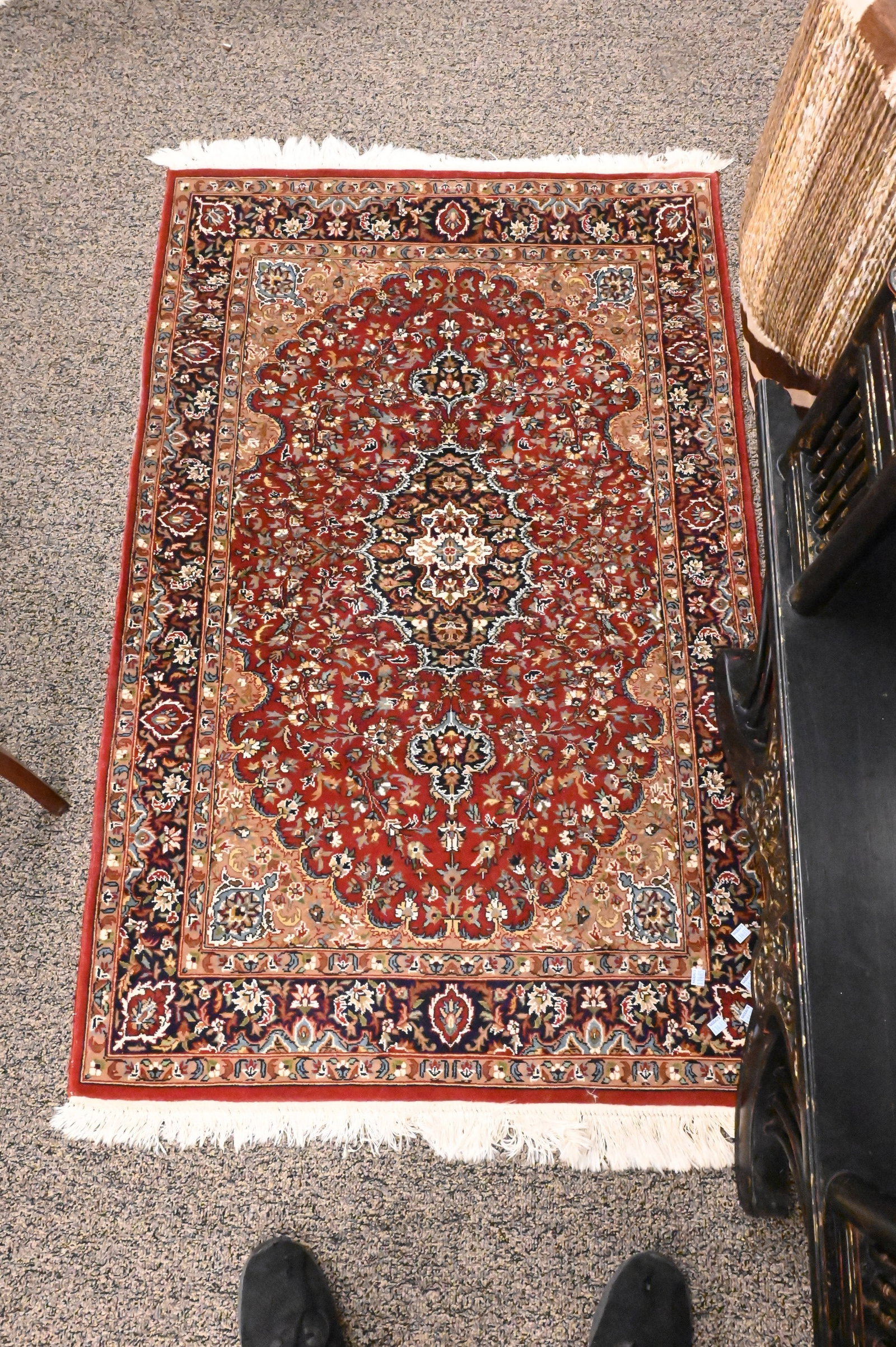 Four Oriental Throw Rugs - 6