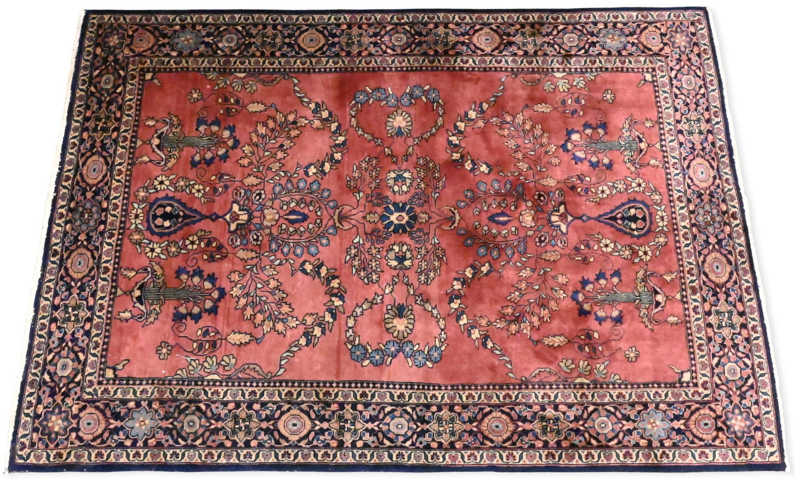 Sarouk Oriental Throw Rug (1 of 4)