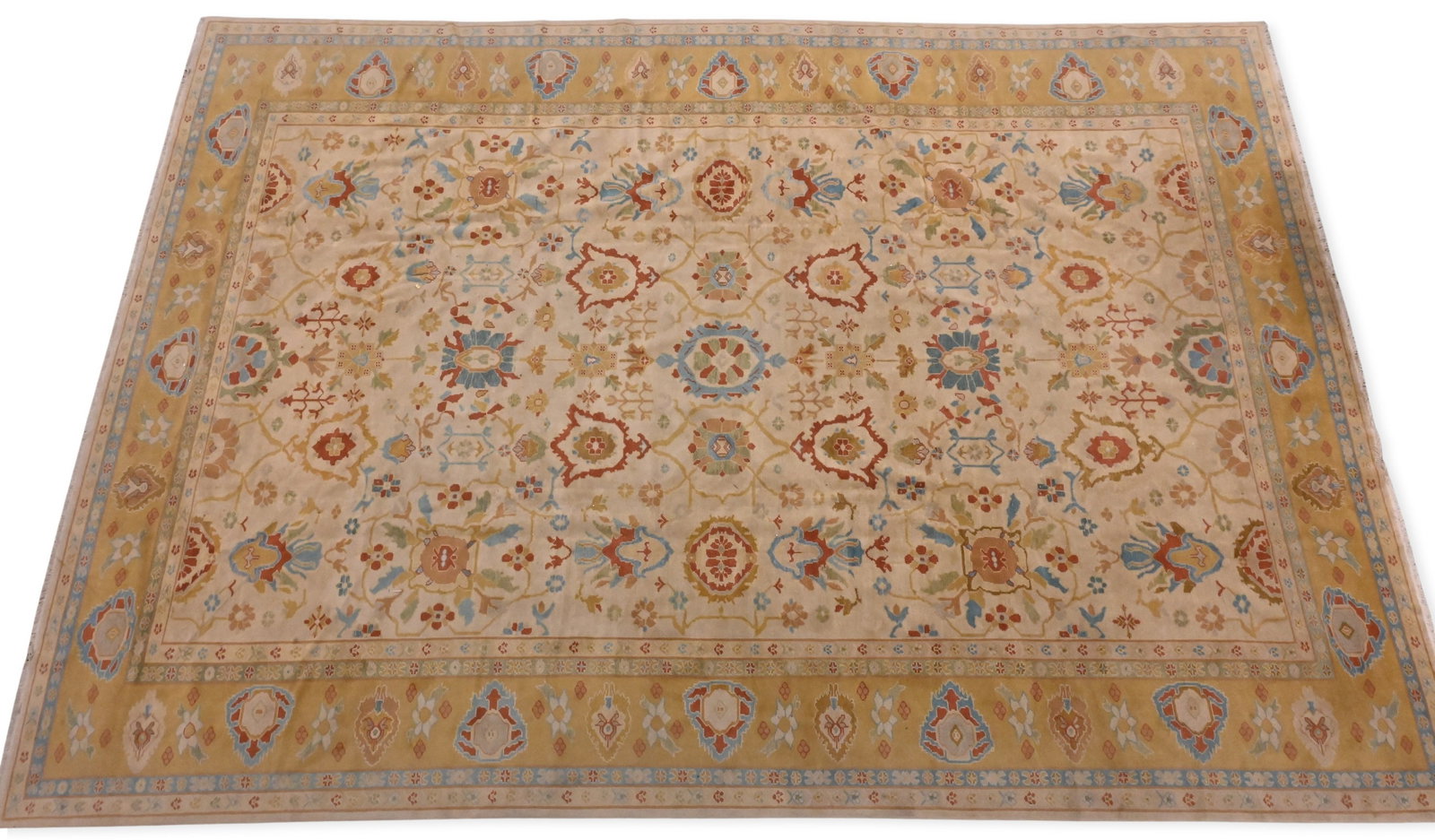 Oushak Oriental Room Size Carpet (1 of 9)